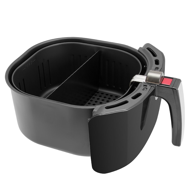 Kalorik Series name 5.5-Quart Dual Zone Feature Black Air Fryer in the