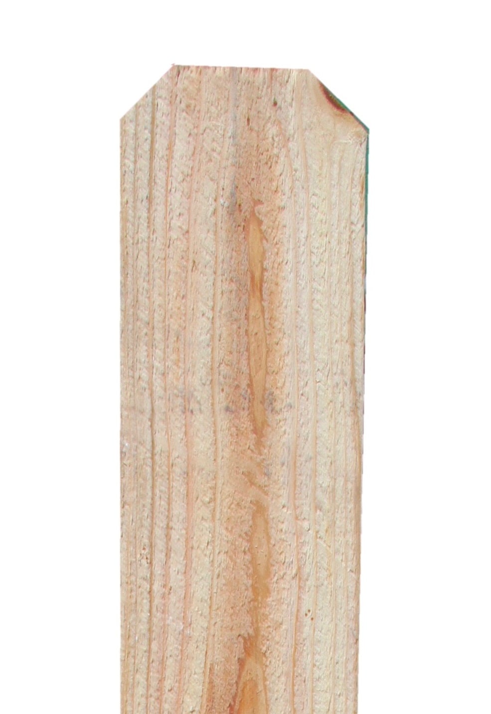 5/8-in x 5-1/2-in x 5-ft Redwood Dog Ear Fence Picket