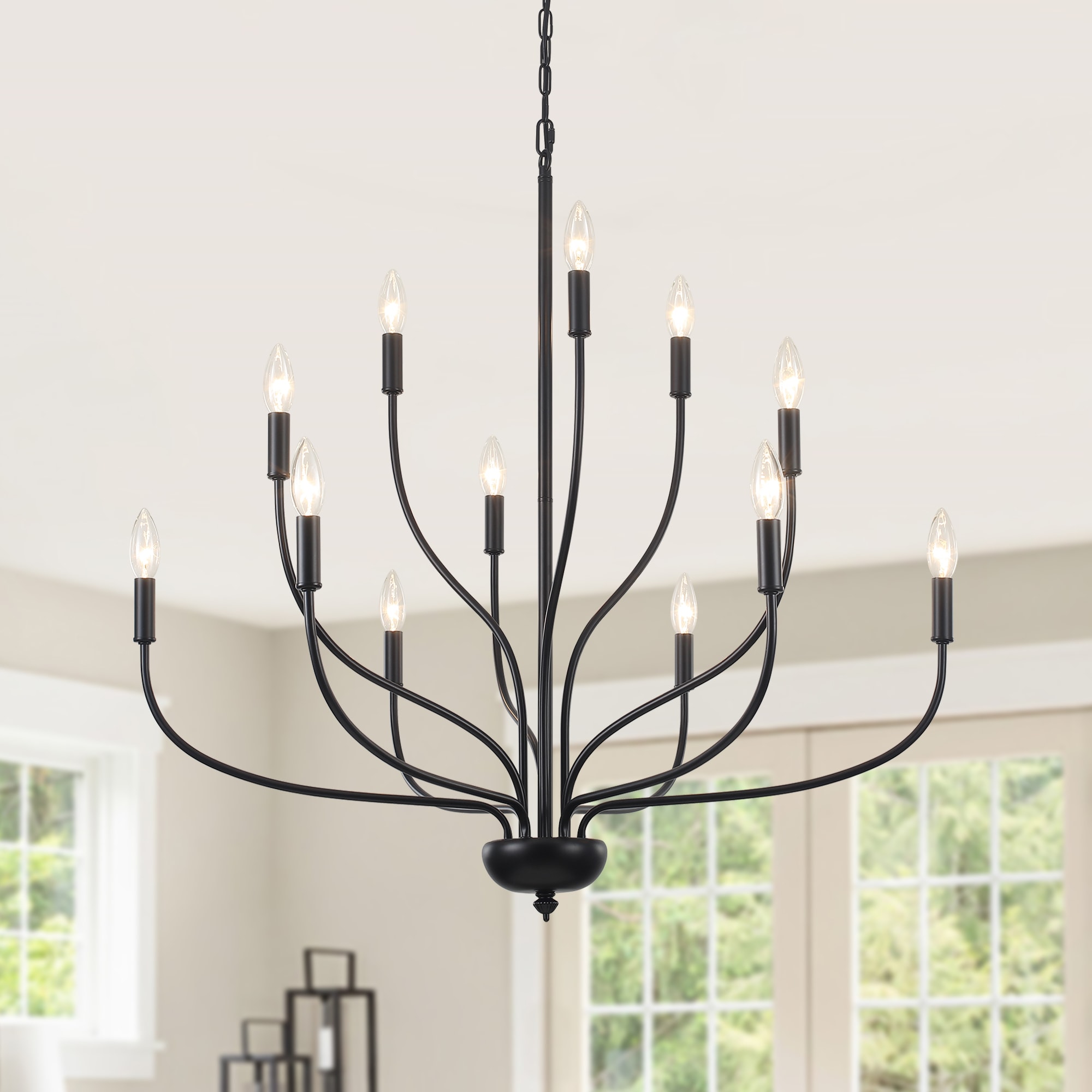 Origin 21 Shaye 6-Light Brushed Nickel Modern/Contemporary