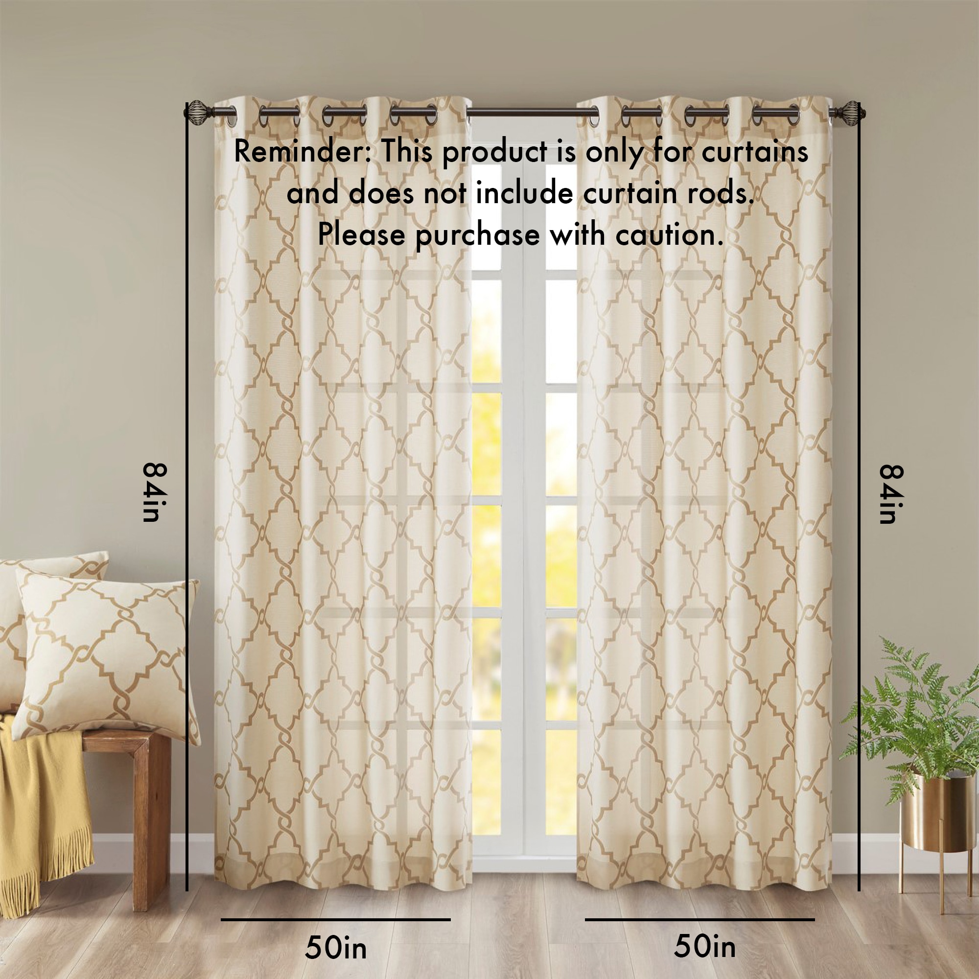 LOVMOR SF-M-B03598118 curtains - View #2