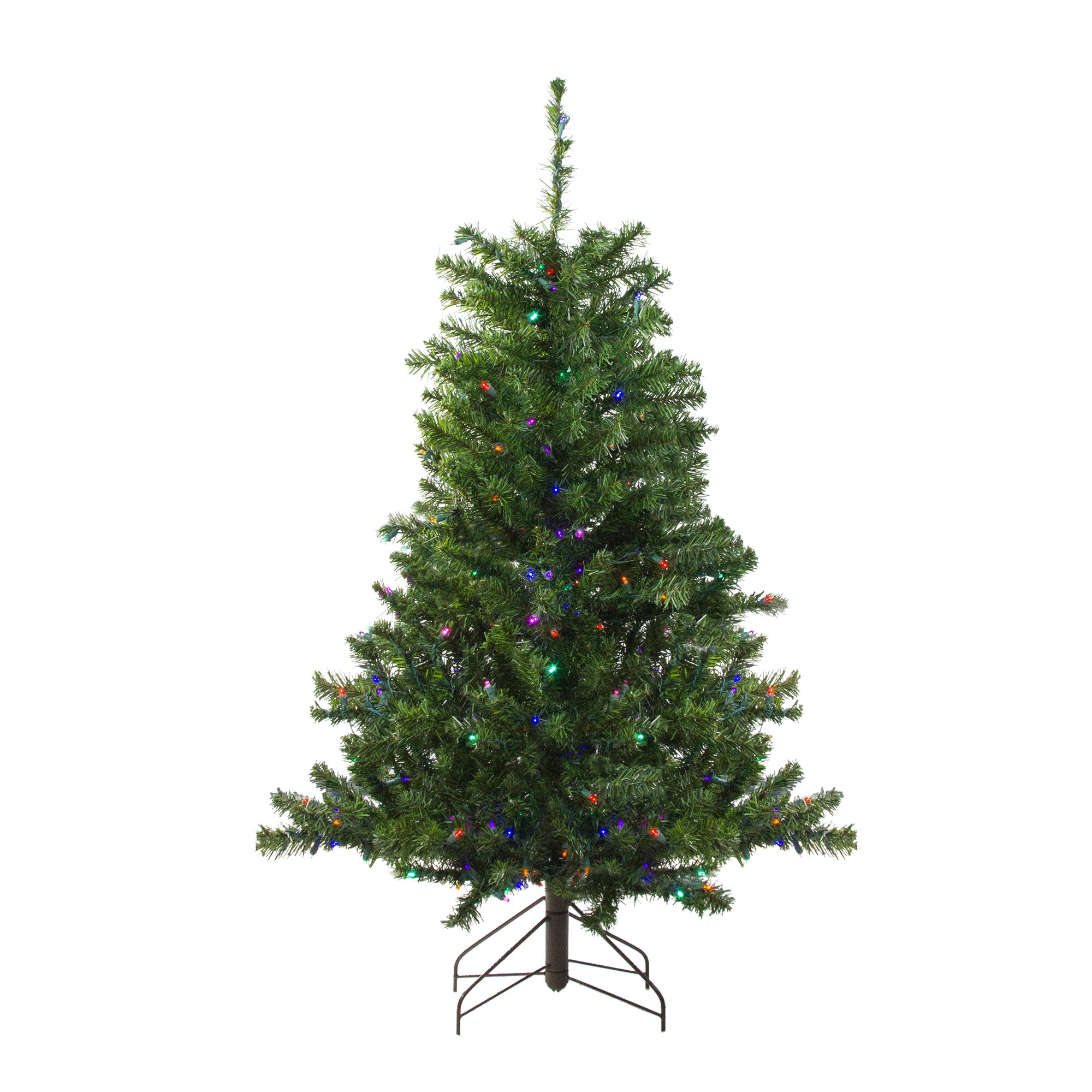 Northlight 4 Ft Canadian Pine Pre Lit Artificial Christmas Tree With   16869897 