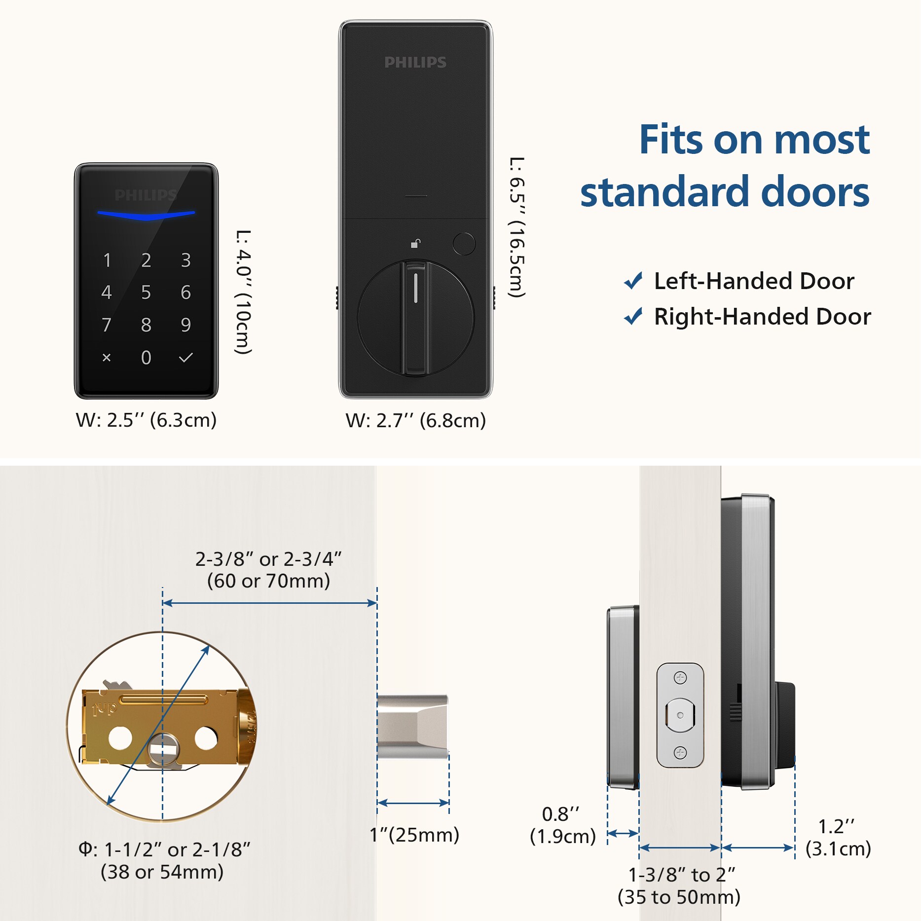 Philips DDL210X-12H SN Electronic-Door-Locks - View #5