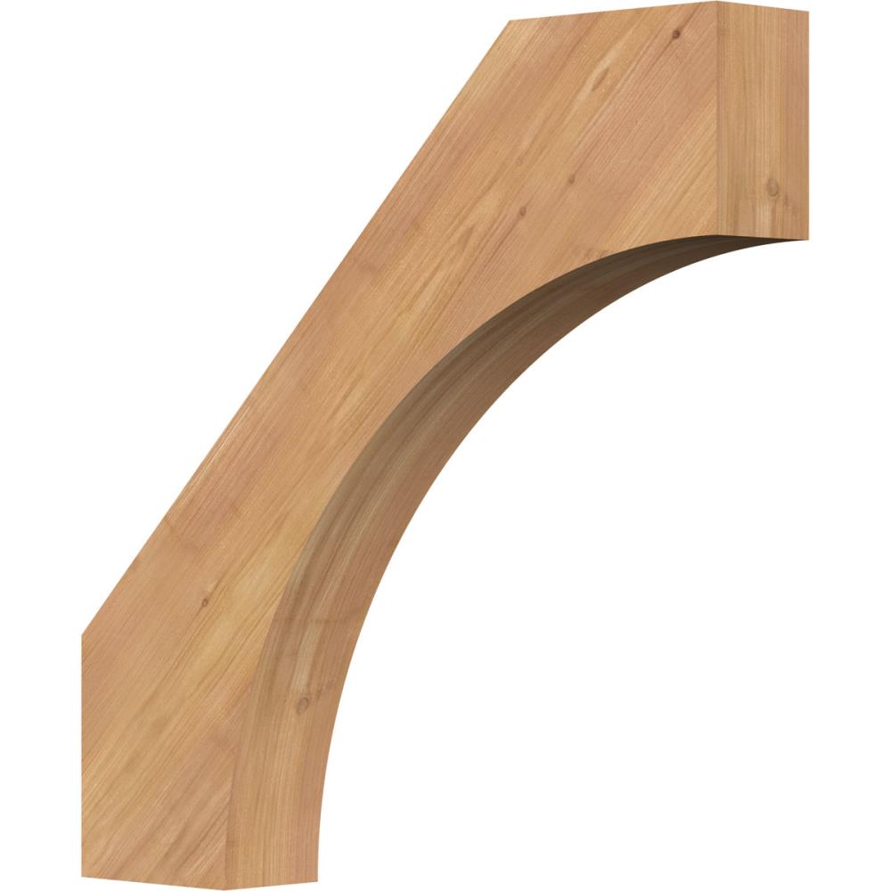 Ekena Millwork BRC04X22X22WTL00SWR 3-1/2-in x 22-in x 22-in Western Red Cedar Unfinished Wood Westlake Smooth Knee Brace