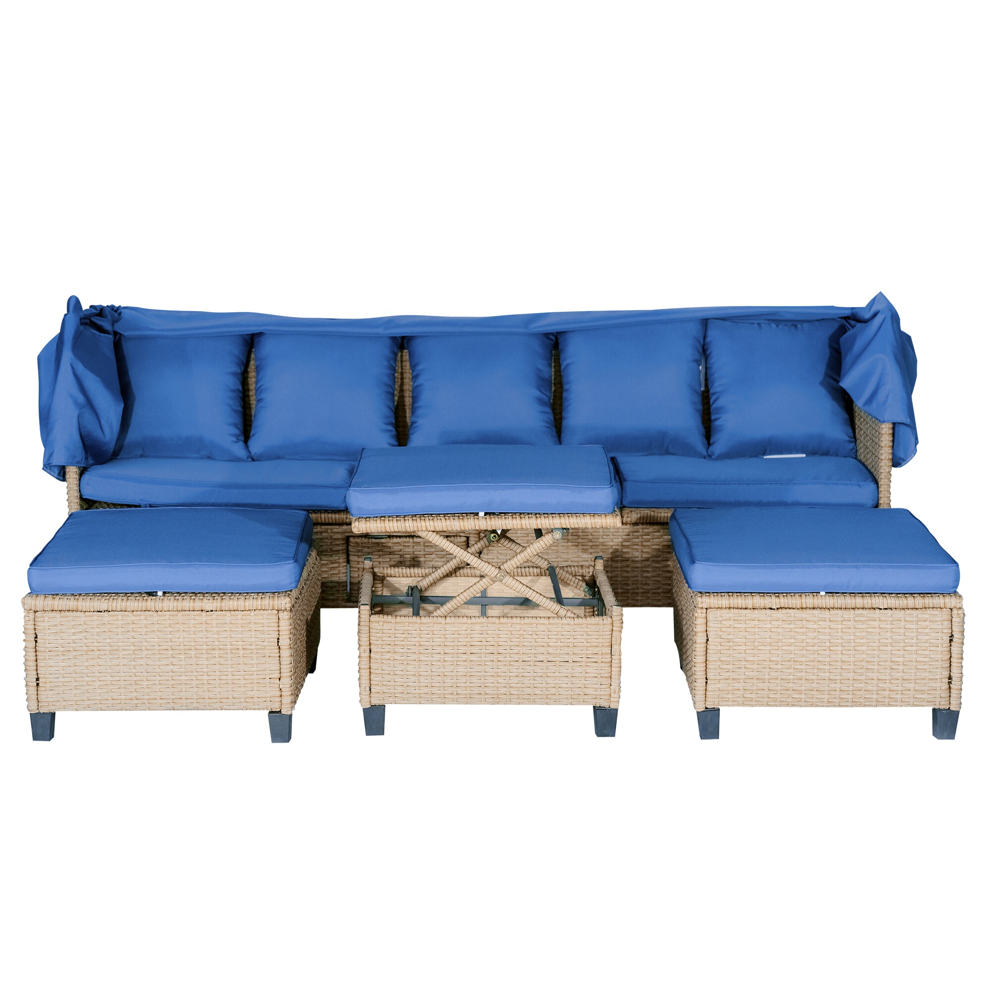 SINOFURN SYA990007BK Patio-Sofas-Daybeds - View #8