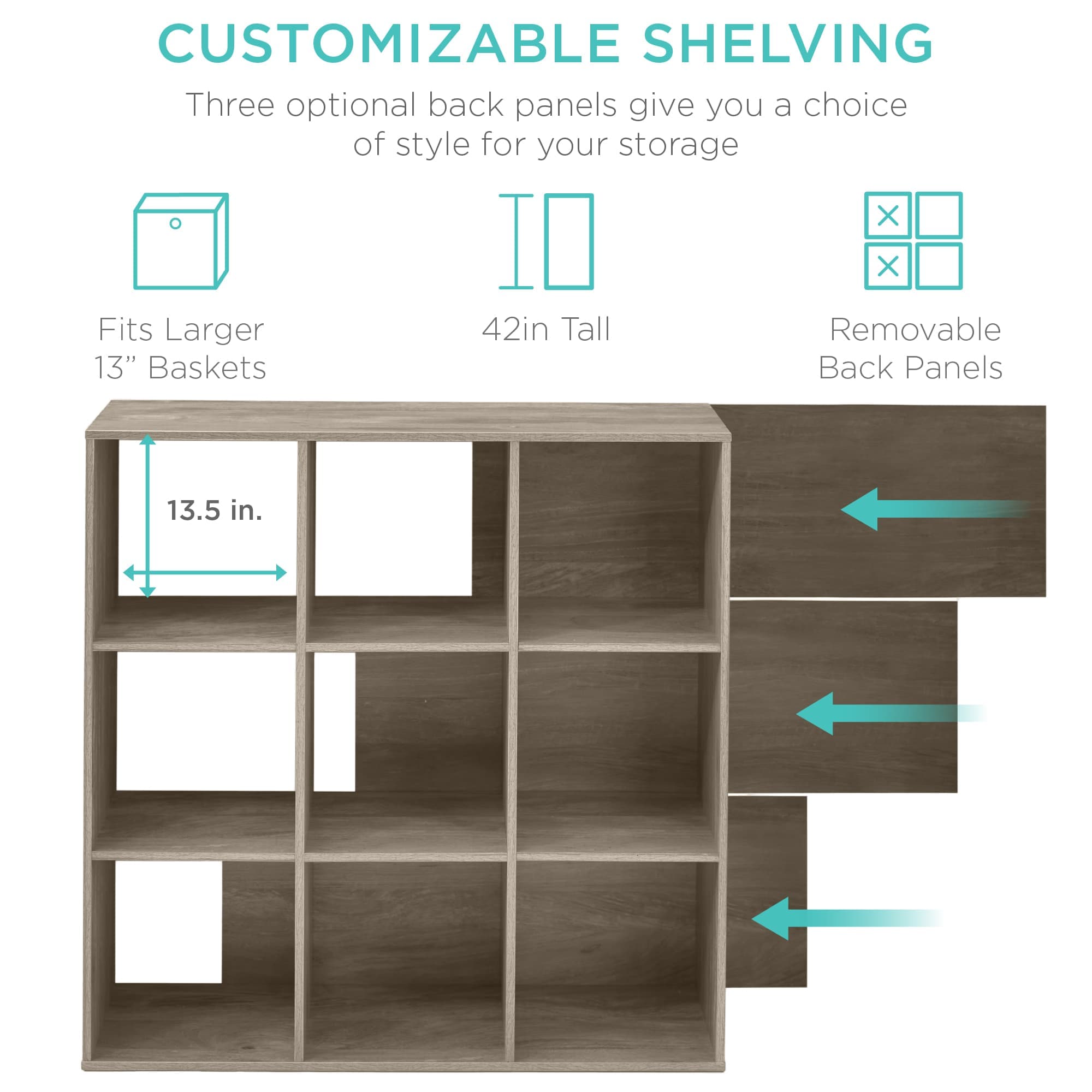 Best Choice Products SKY8751 bookcases - View #2