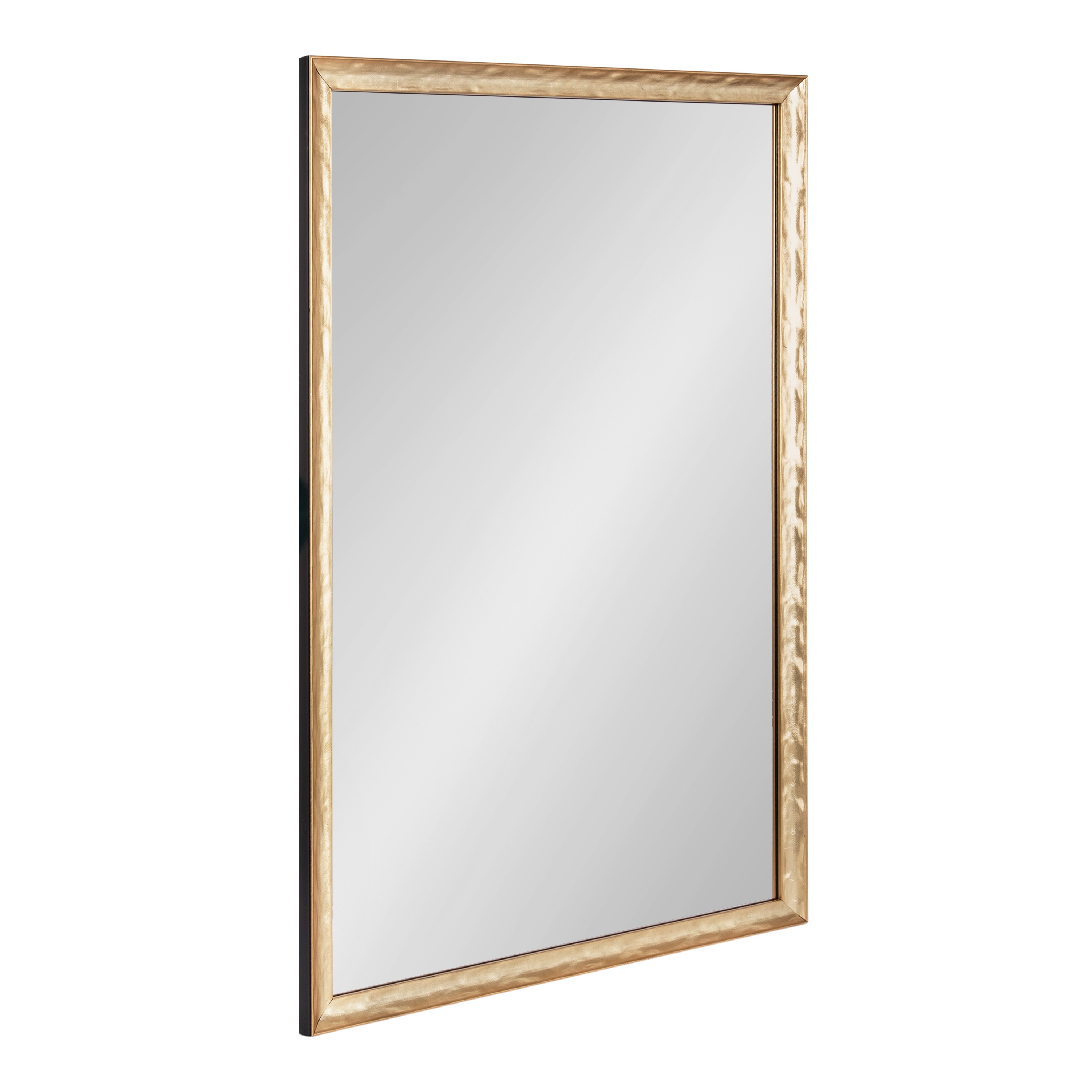 Kate and Laurel 225624 Illiona 24.00-Inches W x 36-Inches H Rectangle Gold Framed Wall Mirror