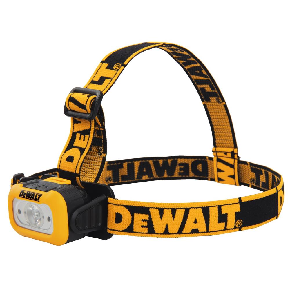 DEWALT 200-Lumen LED Headlamp (Battery Included) in the Headlamps  department at