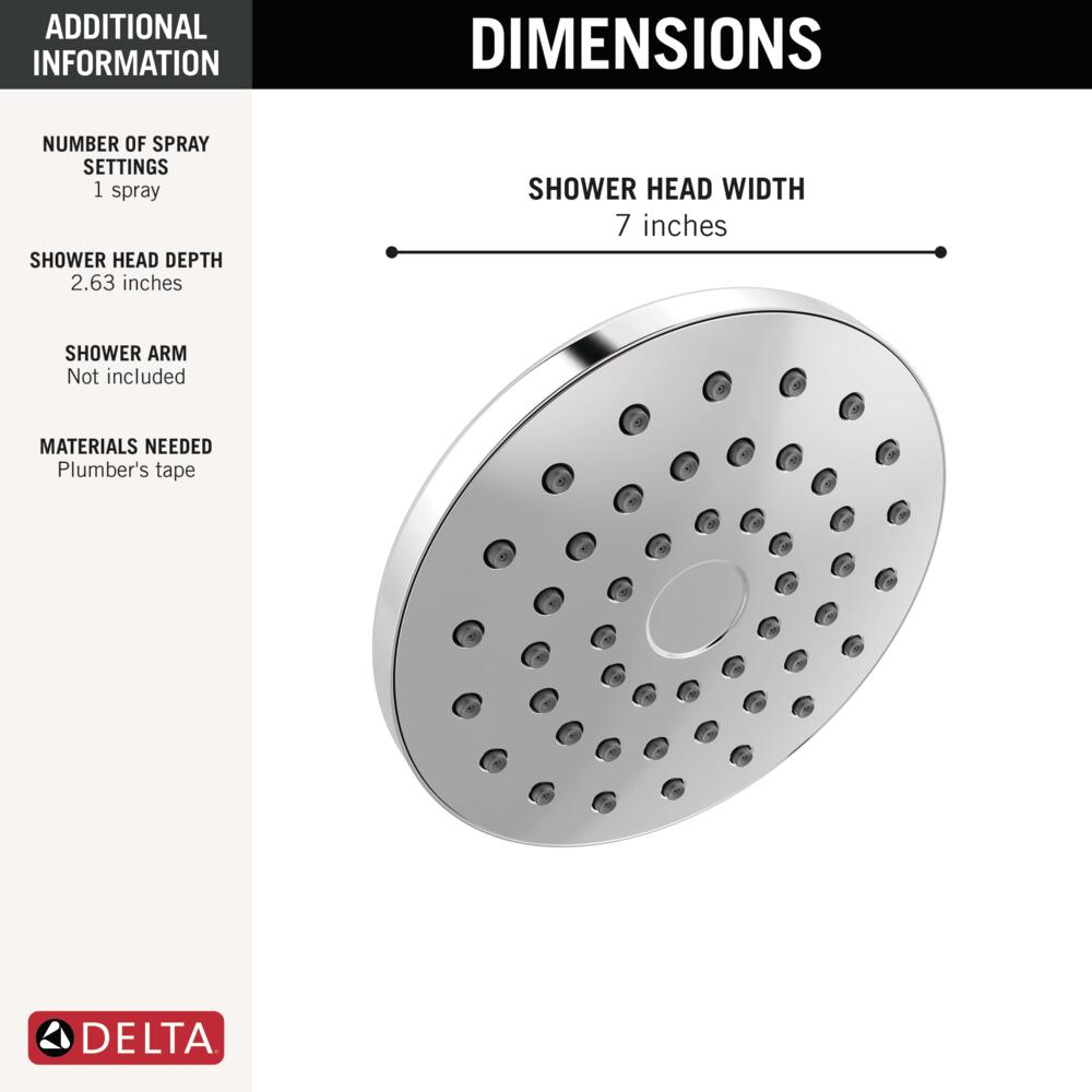 Delta 75100D Fixed-Showerhead - View #4