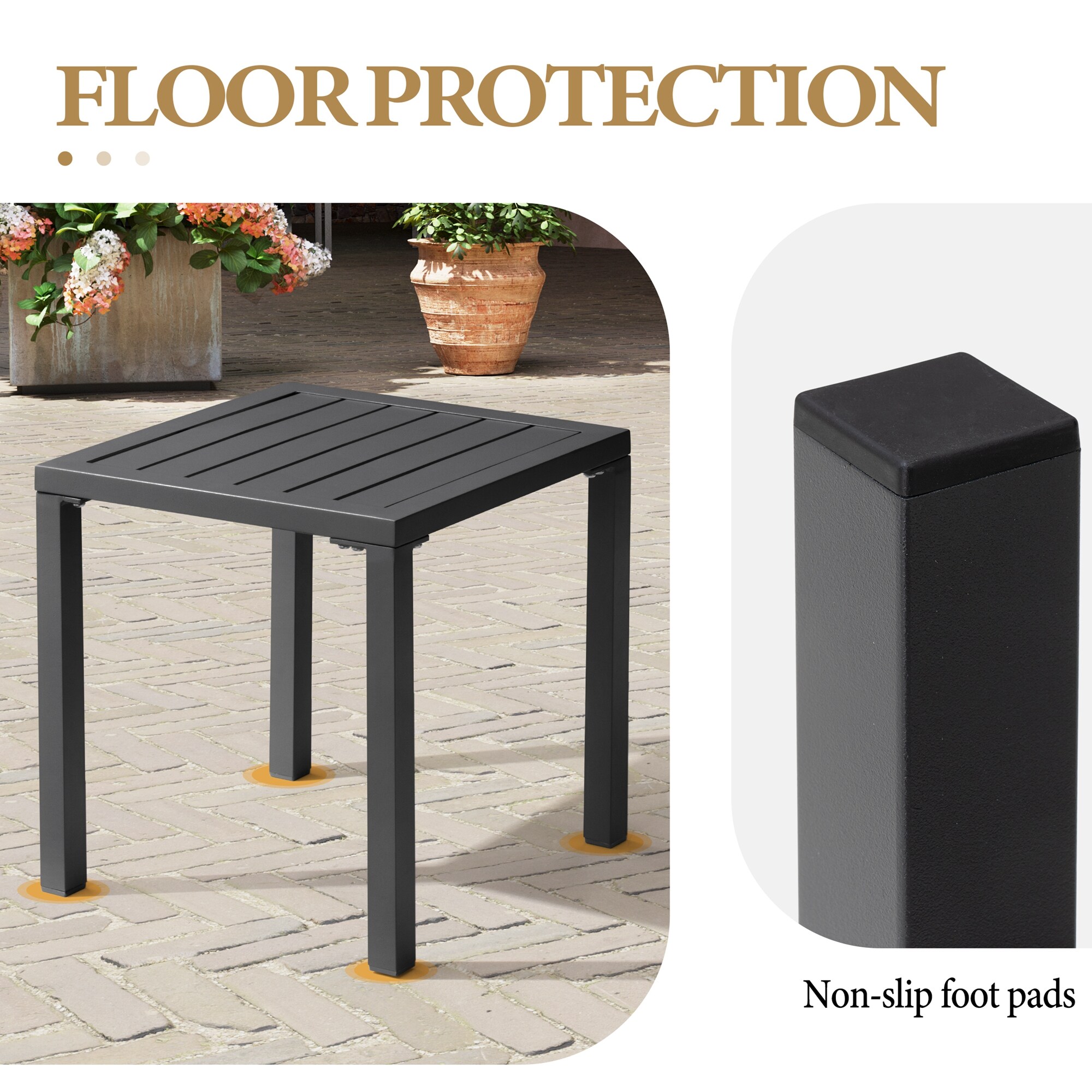 Crestlive Products CL-TB006BLK Patio-Tables - View #7