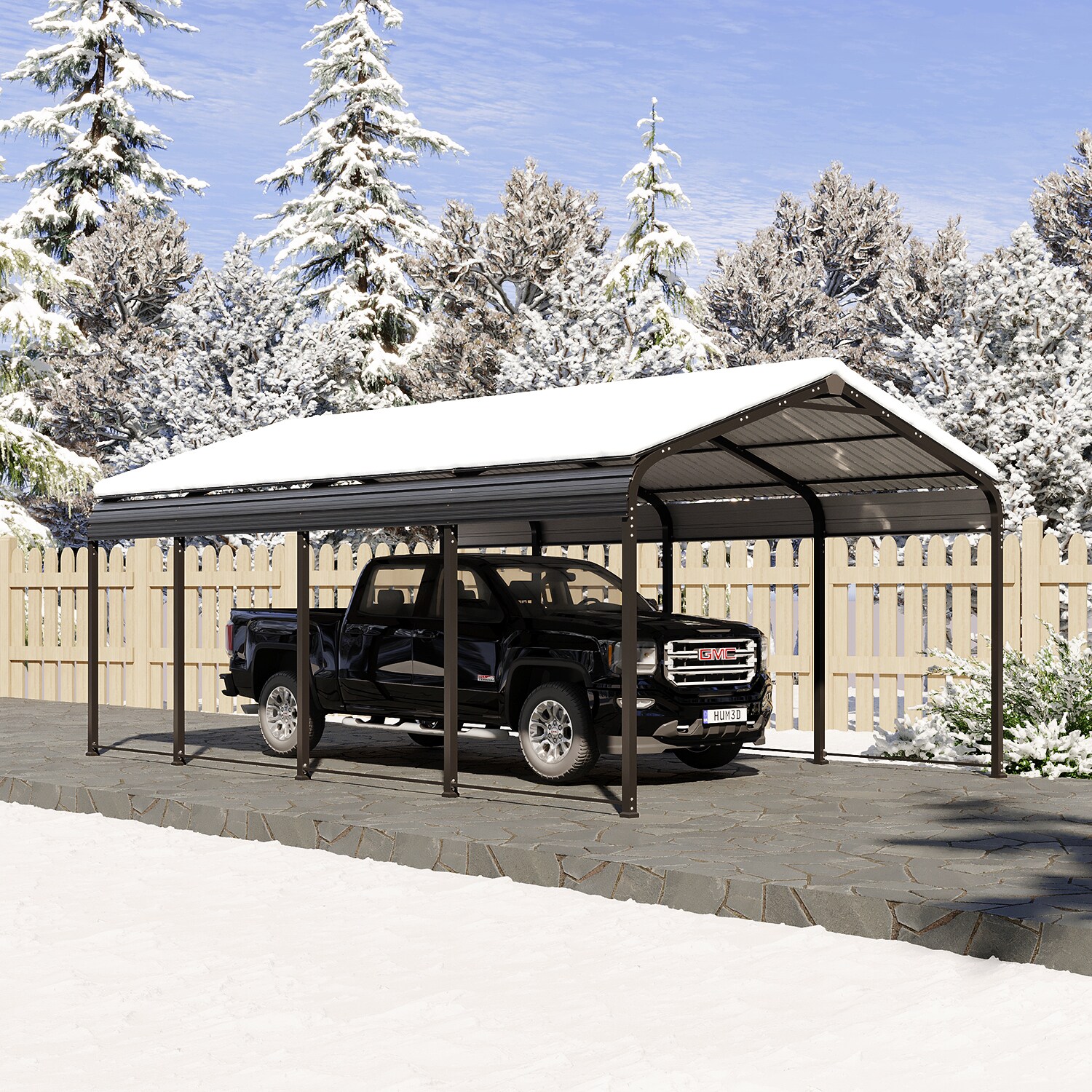AOXUN AX-02505G Carport-Covers - View #9
