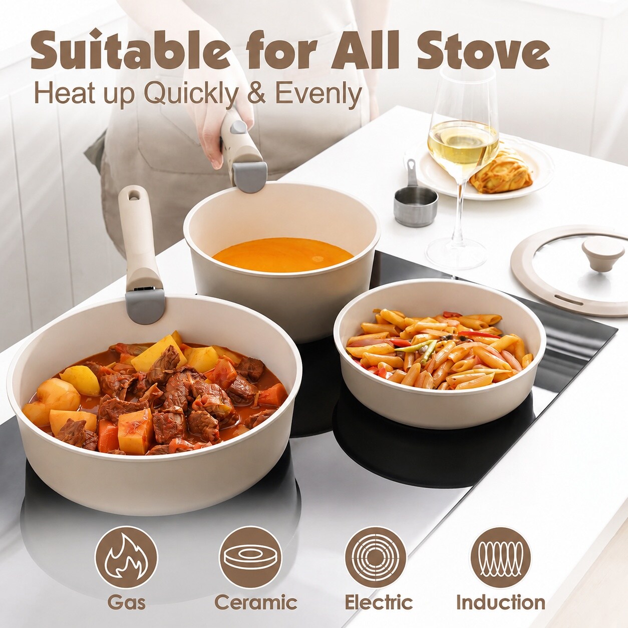 DHMHD LDH0810X386 Cooking-Pans-Skillets - View #6