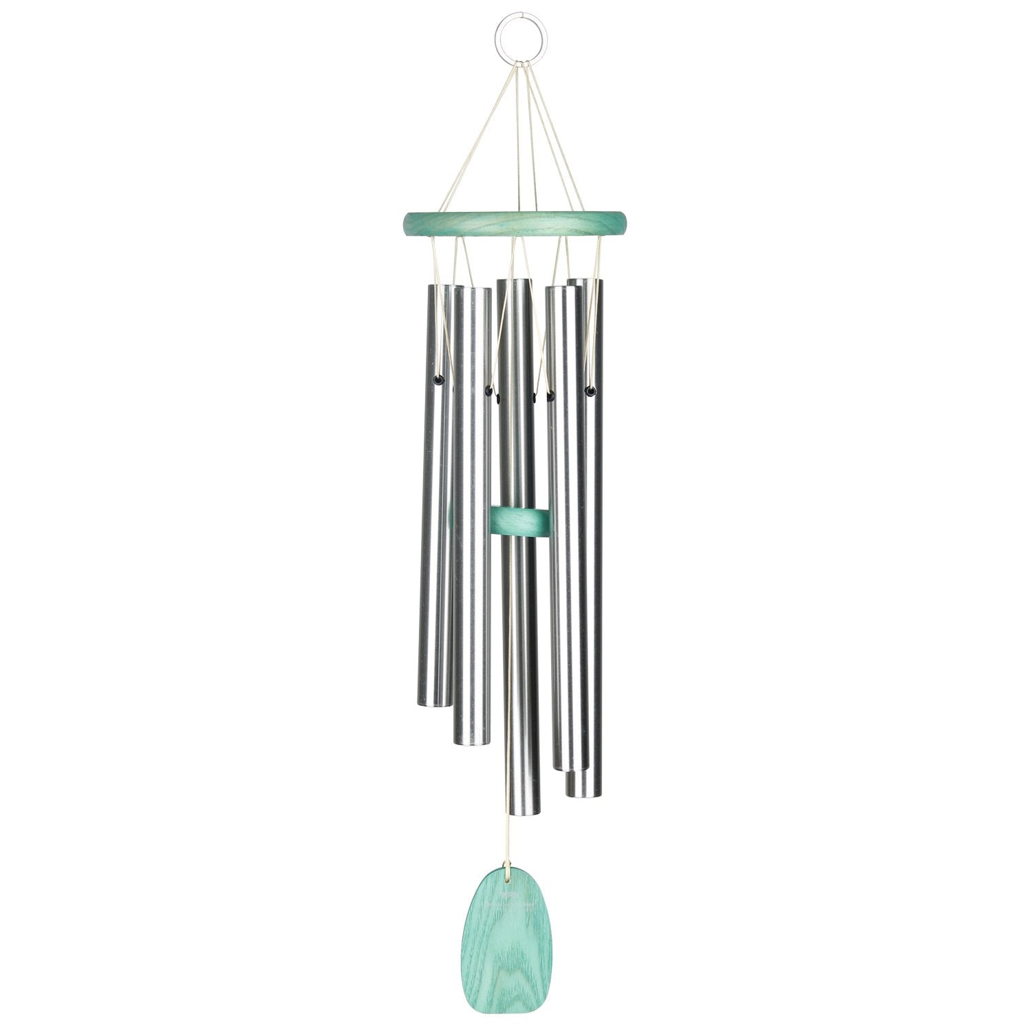 Woodstock Chimes BCGG 24-Inches Gracious Green Metal Wind Chime