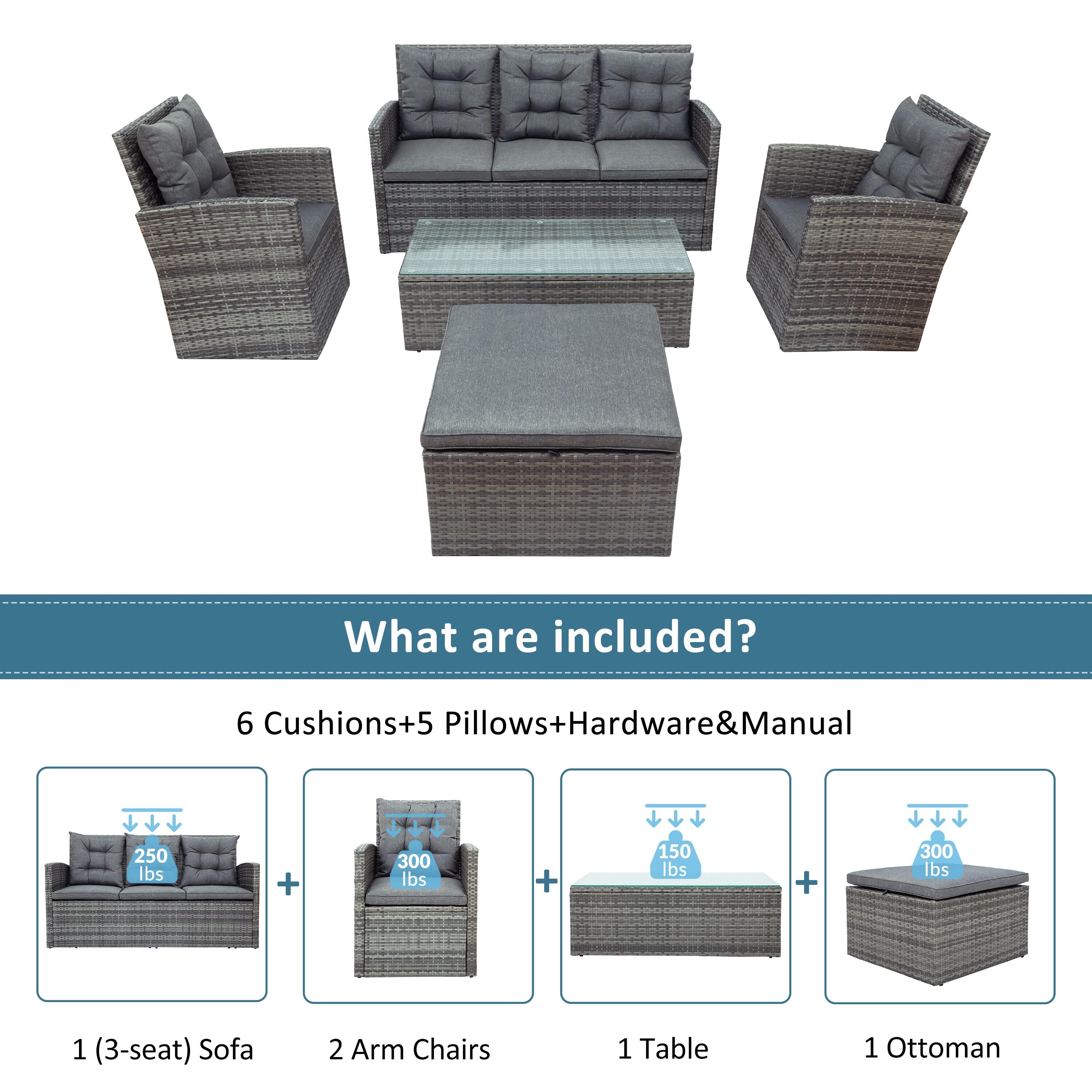 Bayfeve BF-237E-PCS Patio-Conversation-Sets - View #9
