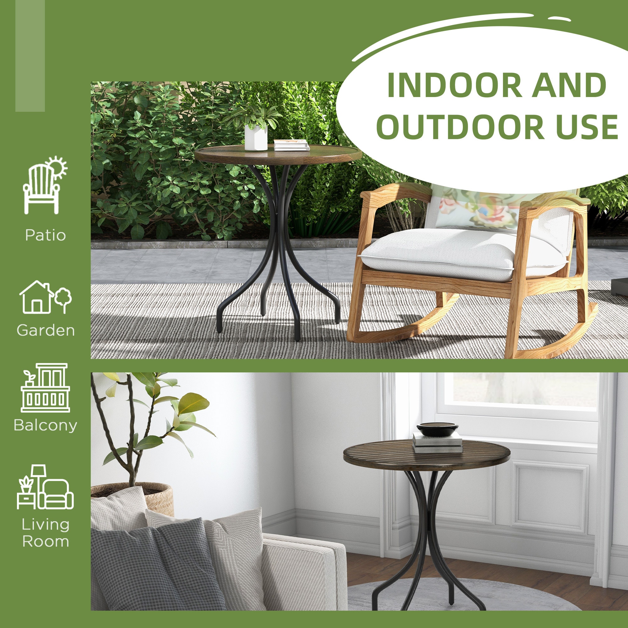 Miki Shinly AB-4465-114JJ Patio-Tables - View #4