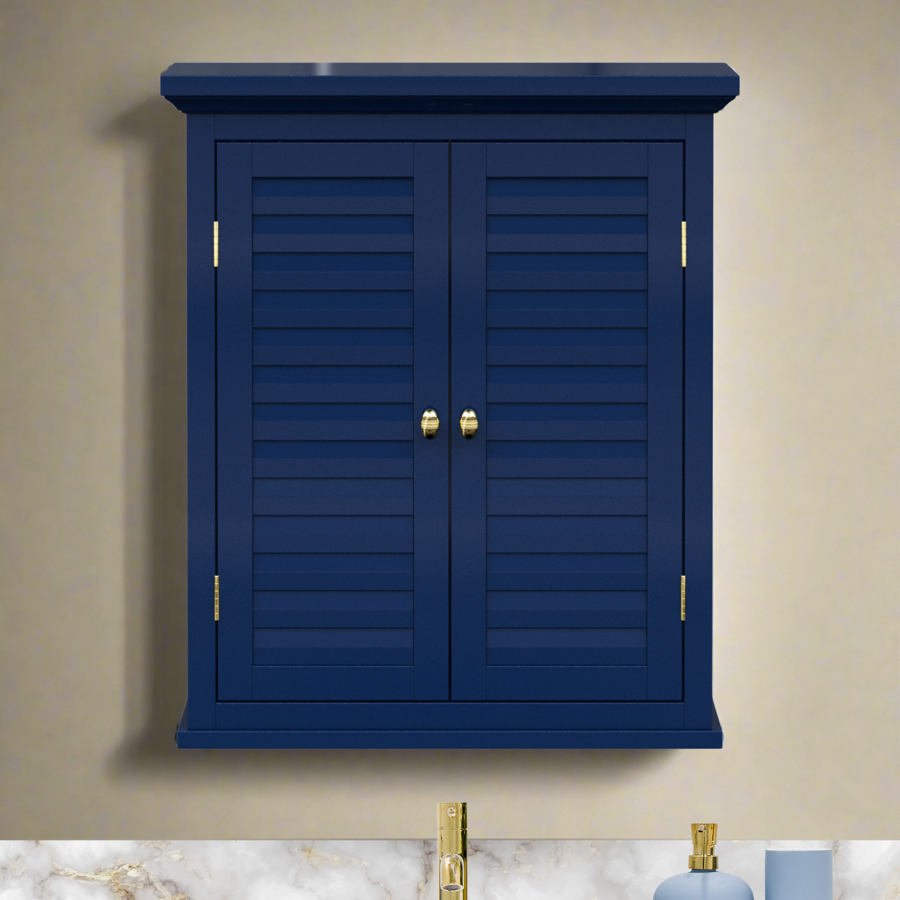 Teamson Home ELG-583NV Bathroom-Wall-Cabinets - View #9