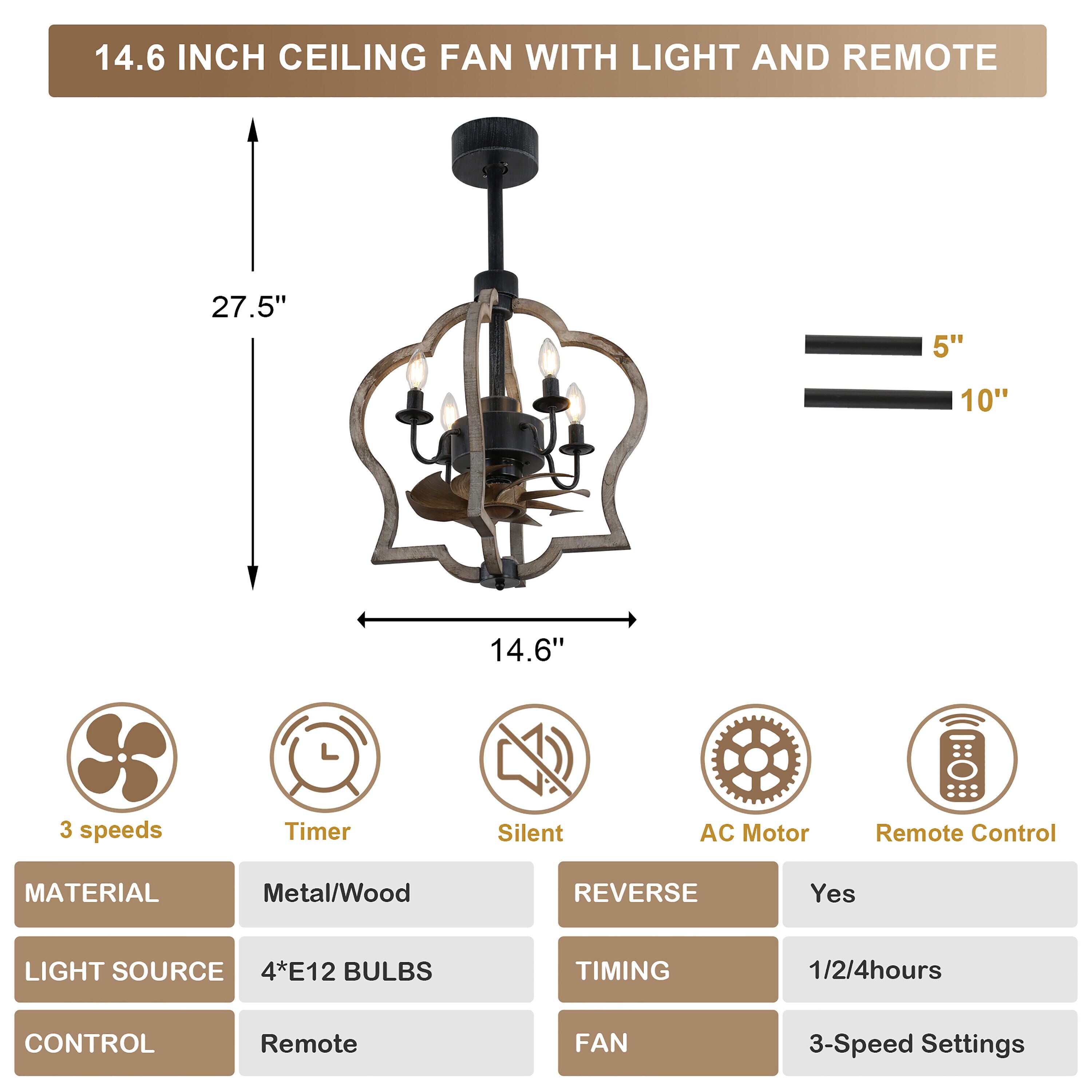 Cusp Barn CS15BD01 Ceiling-Fans - View #8