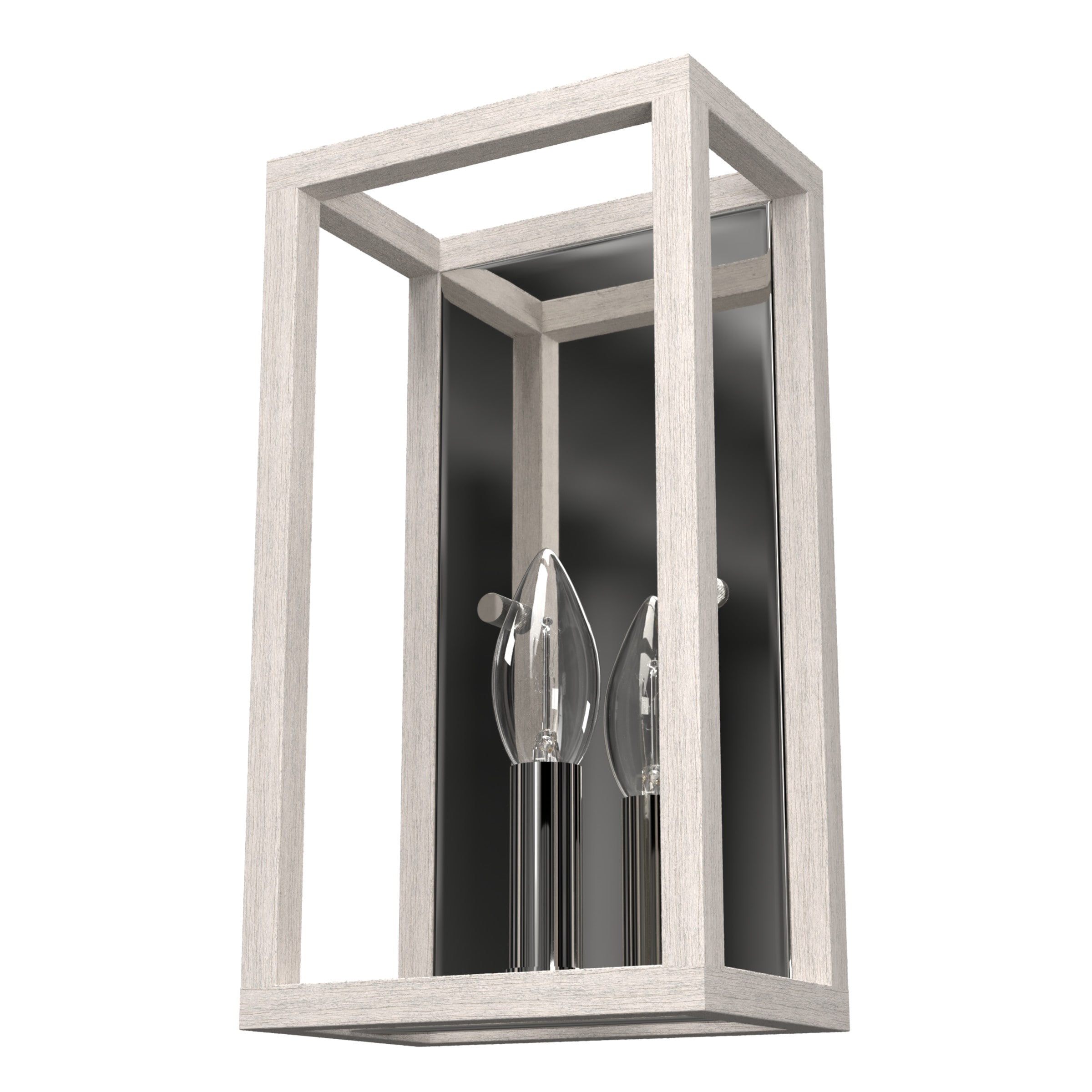 Hunter 19999 Squire Manor 6-in 1 -Light Distressed White Modern/contemporary Vanity light