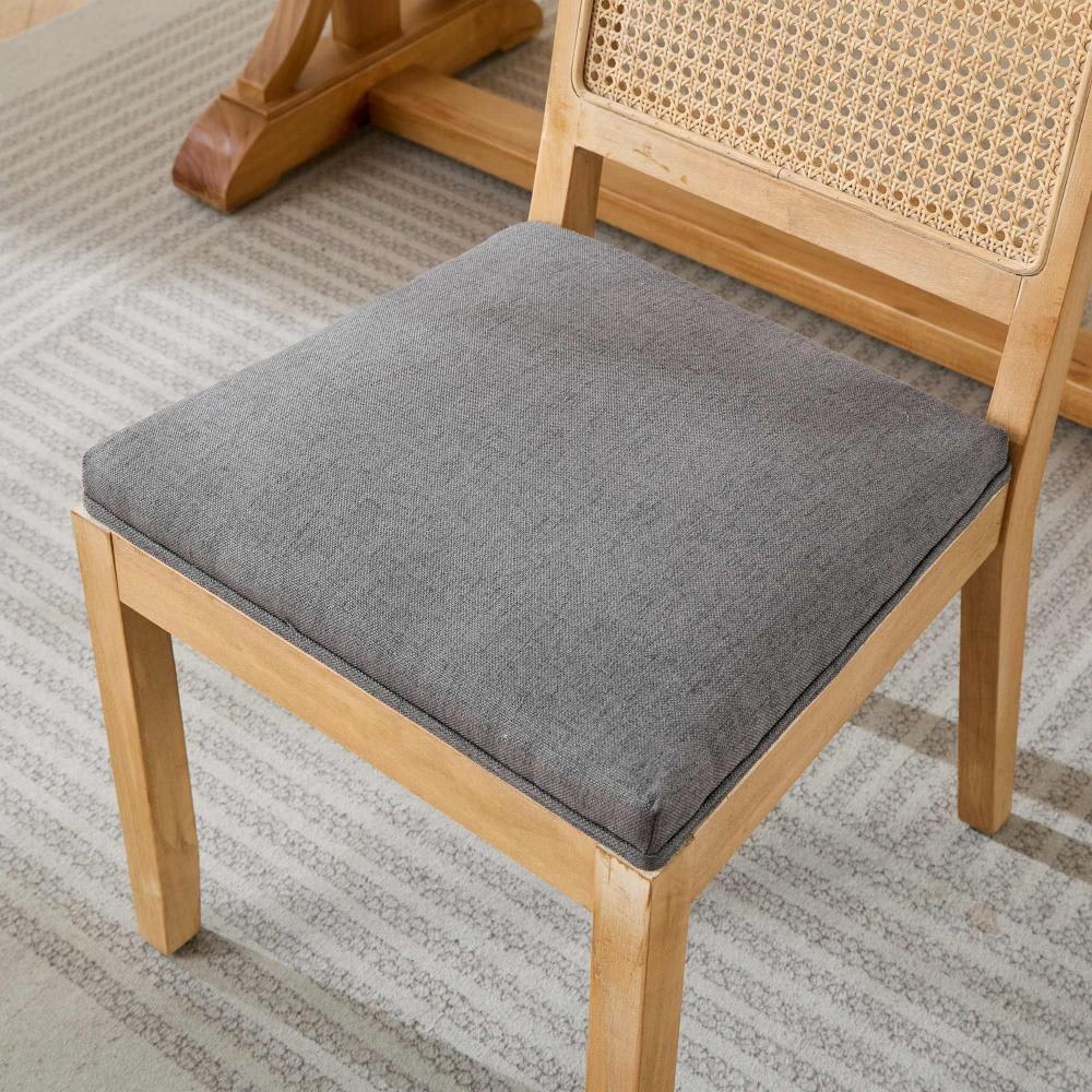 Coolbibila QUILT-DINING-GRAY Dining-Chairs - View #6