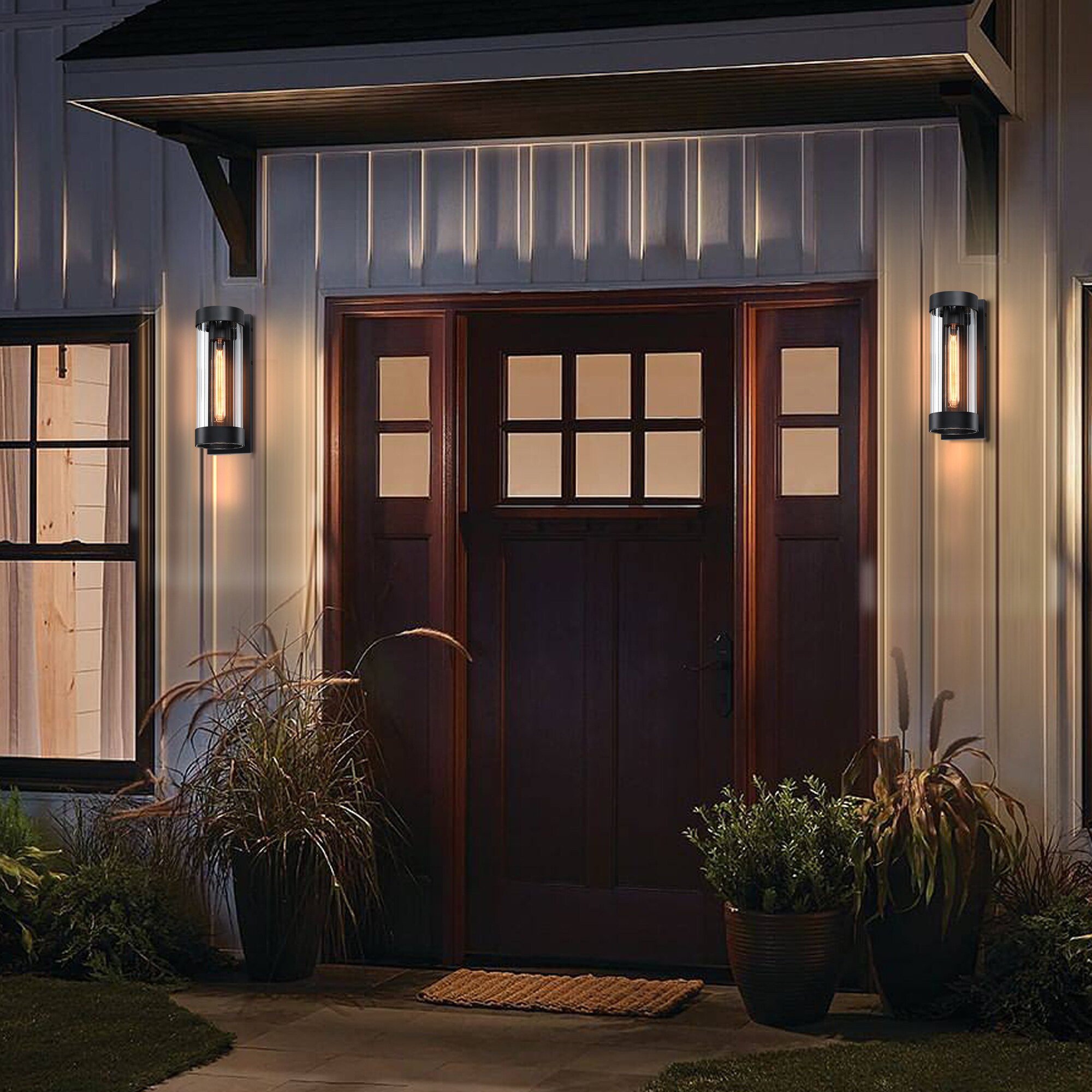 Hukoro FL19191-WL-BK Outdoor-Wall-Lighting - View #9