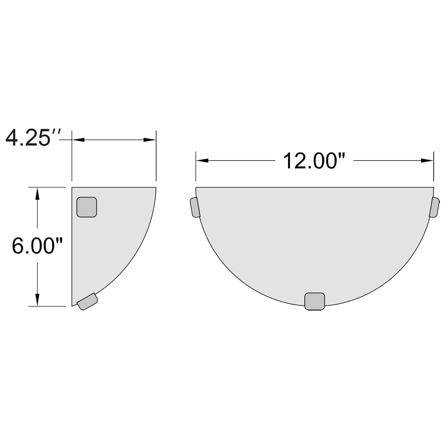 Access Lighting 20417LEDDLP-BS/ALB b090000 - View #2