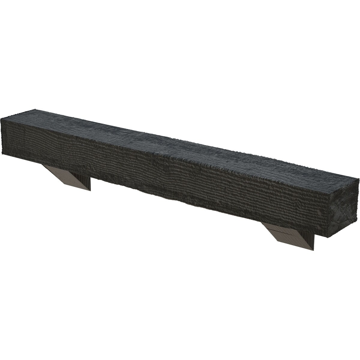 Ekena Millwork MANURS04X04X48BKES Mantel-Shelves - View #3