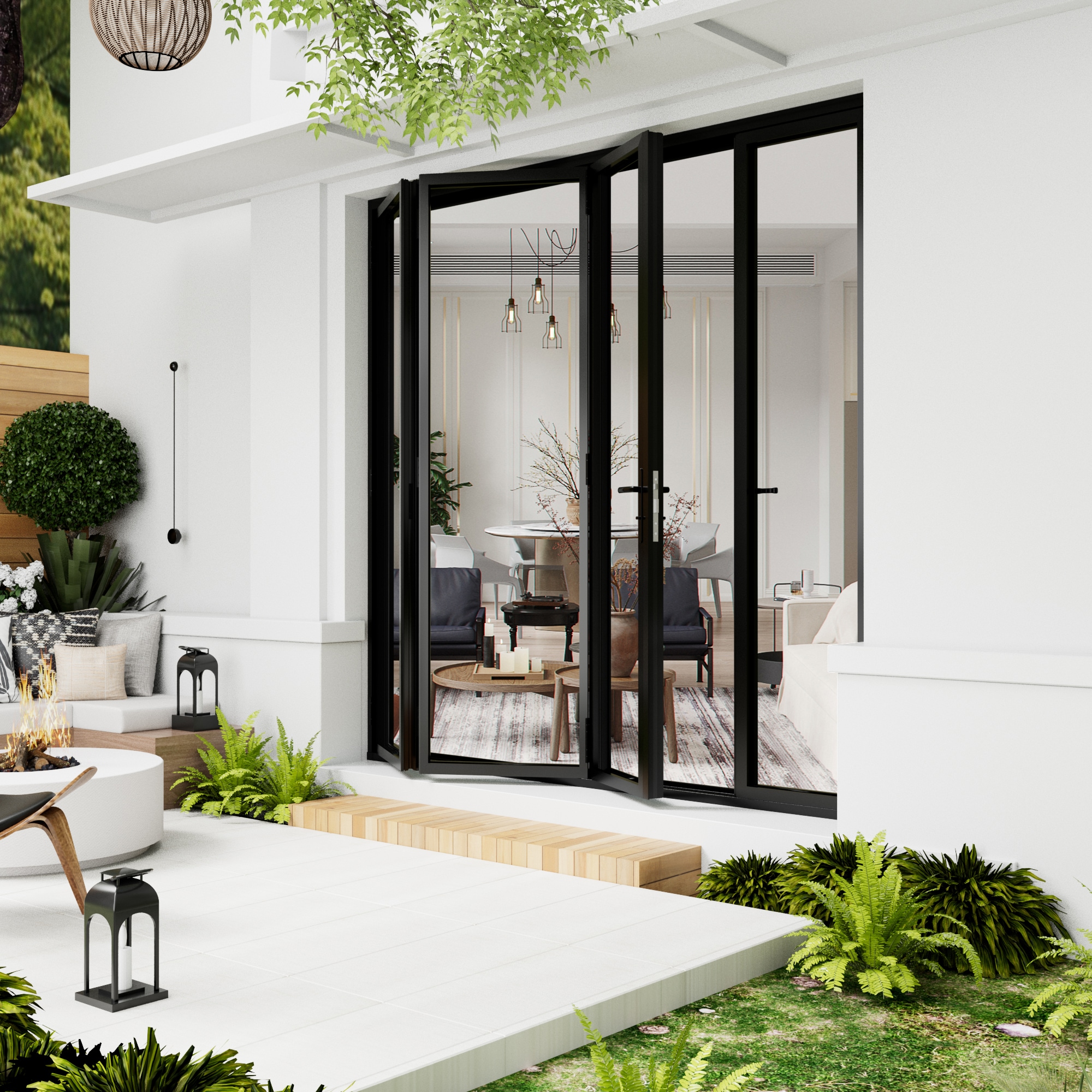 JUJUBON EX-B09-BK14496-3L1R Patio-Doors - View #3