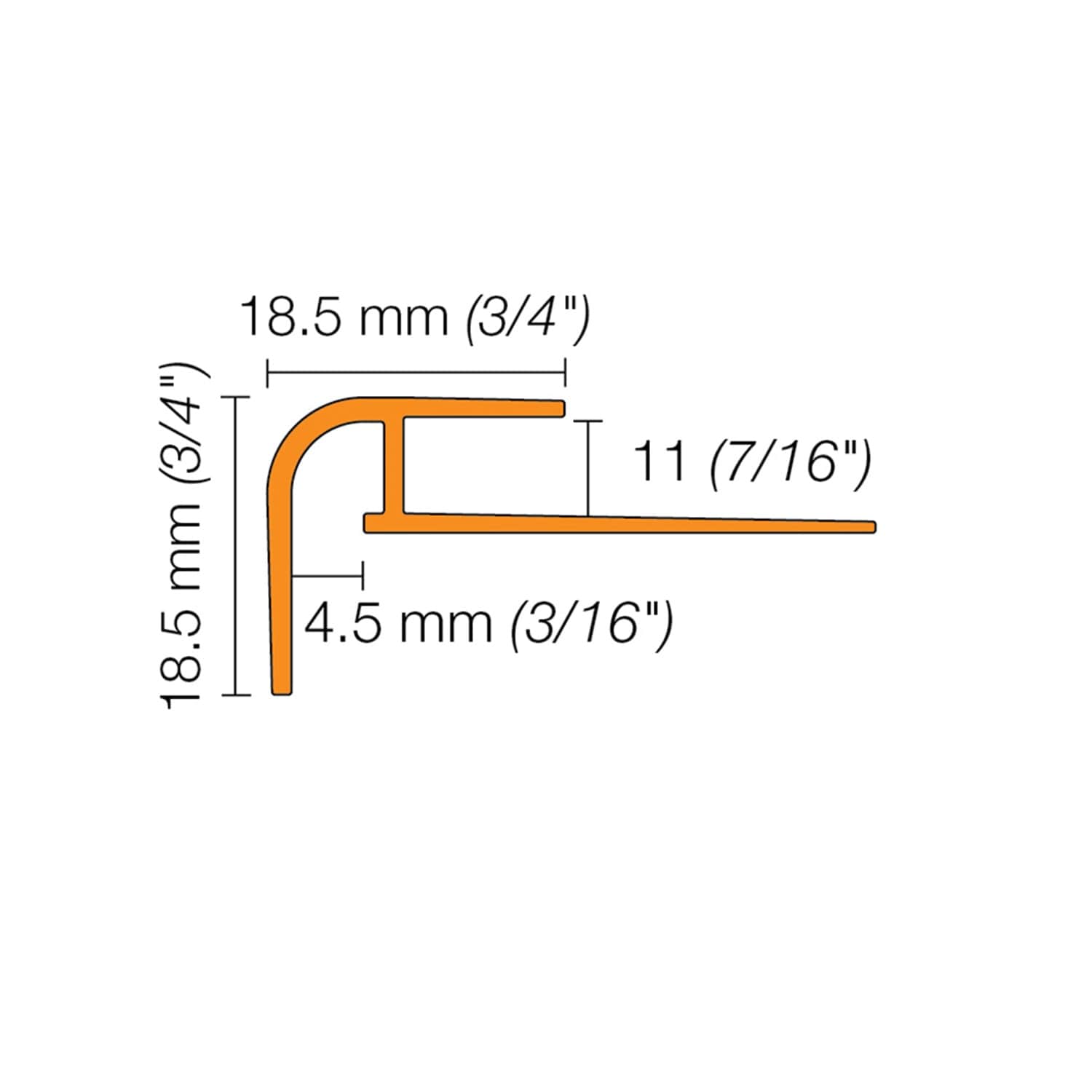 Schluter Systems VPROL110ATGB Floor-Moulding - View #4