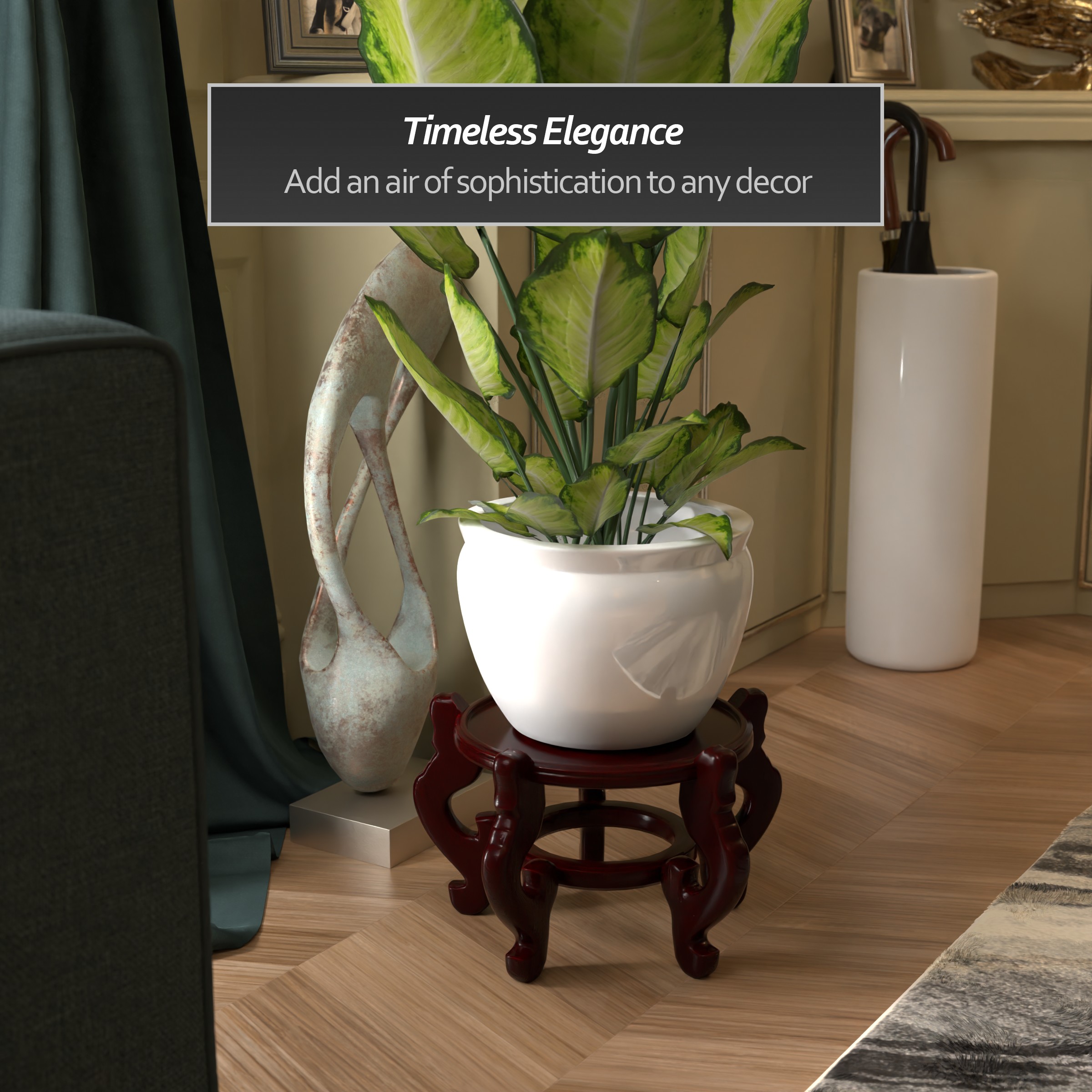 Red Lantern ST-FS102-SIZE11 Plant-Stand - View #3