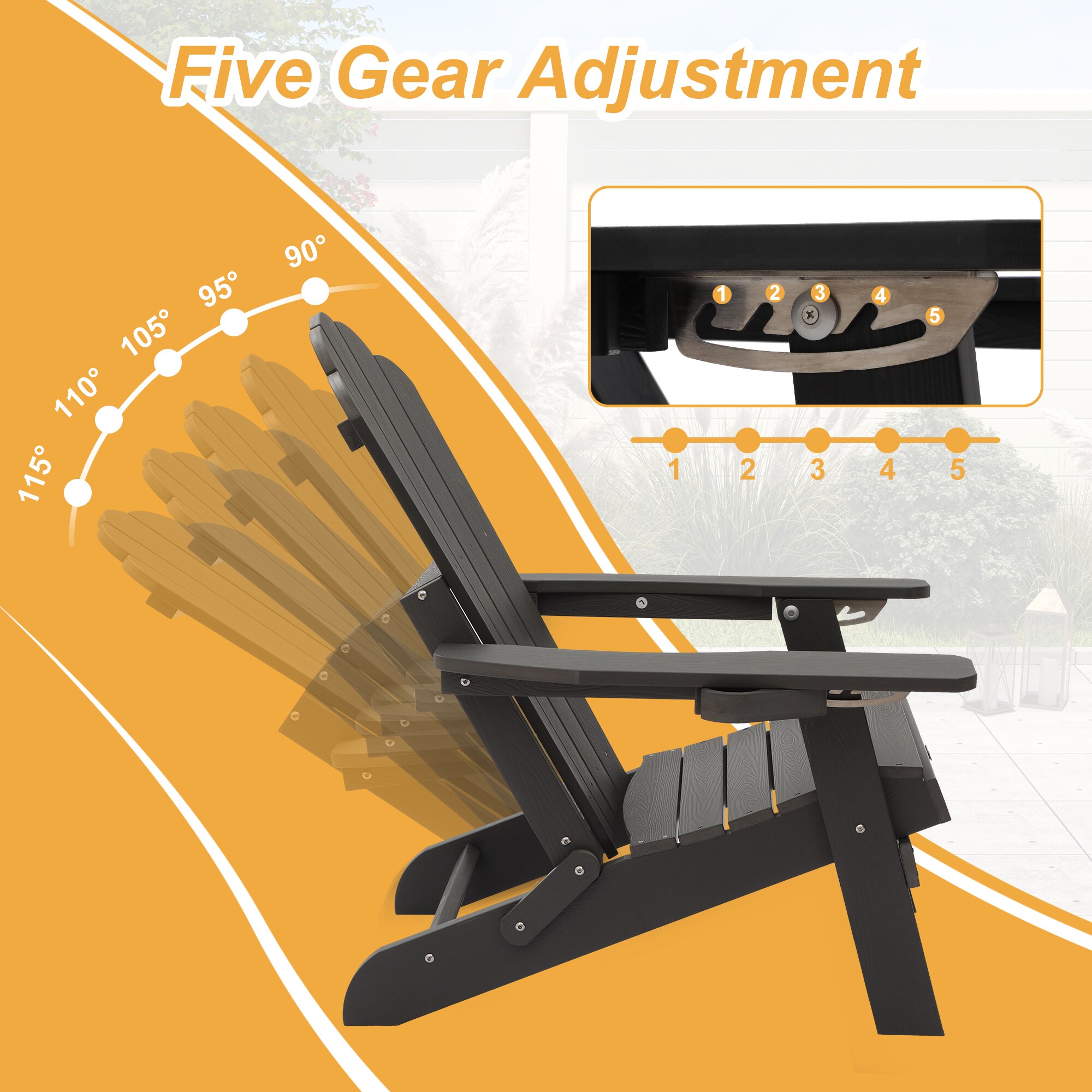 Mondawe MO-ZD16-GY Patio-Chairs - View #4