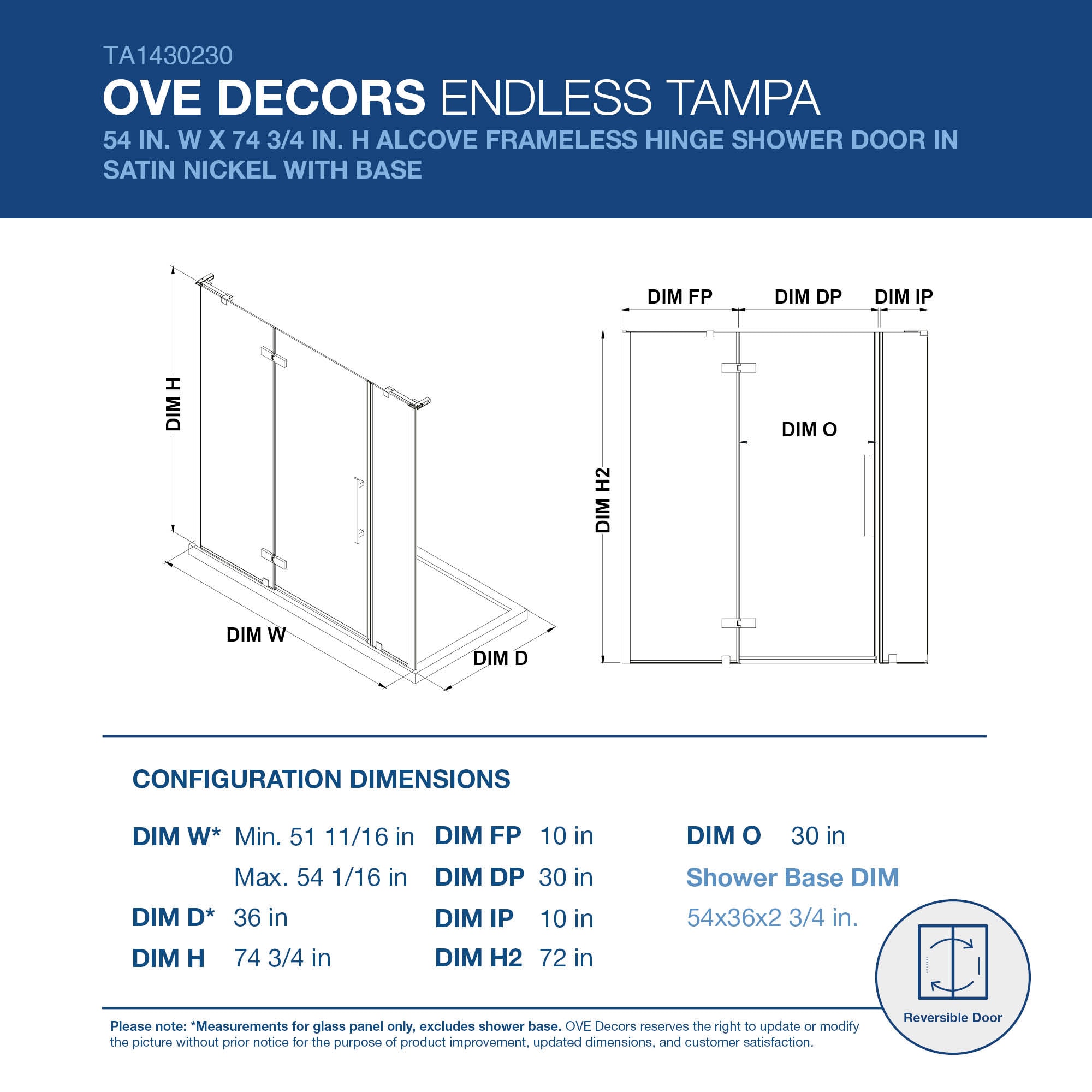 OVE Decors 828796062022 Alcove-Shower-Kit - View #2