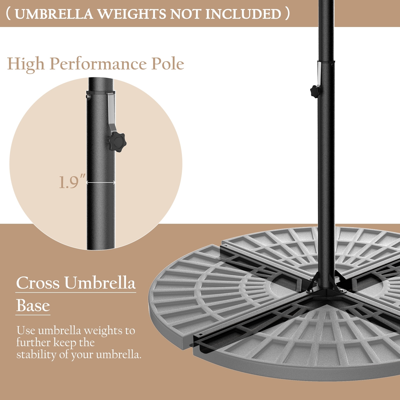 Forclover HBV-0754BE Umbrellas-2 - View #3