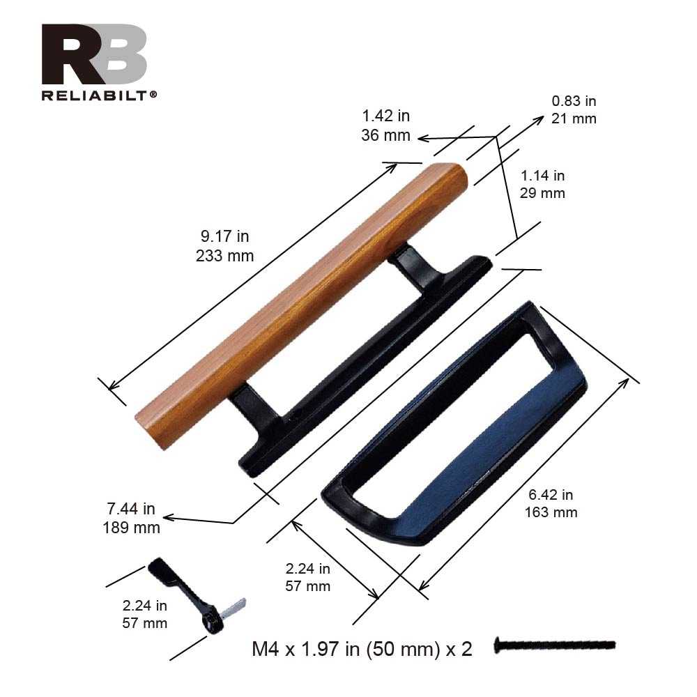 RELIABILT 34172PKCLG Sliding-Patio-Door-Handles - View #3