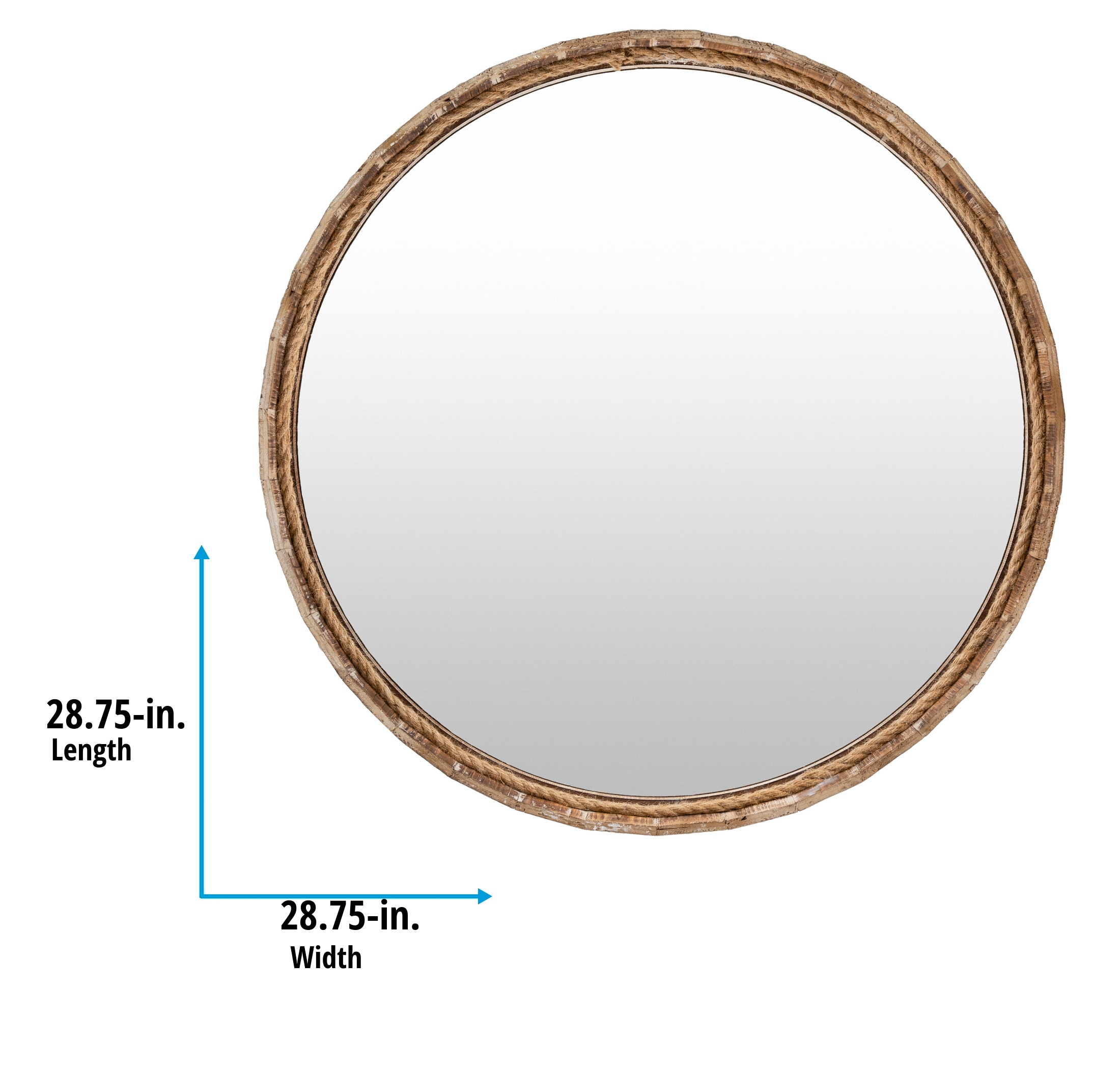 Surya Misha MIH-001 29 inch H x 29 inch W Mirror in the Mirrors ...