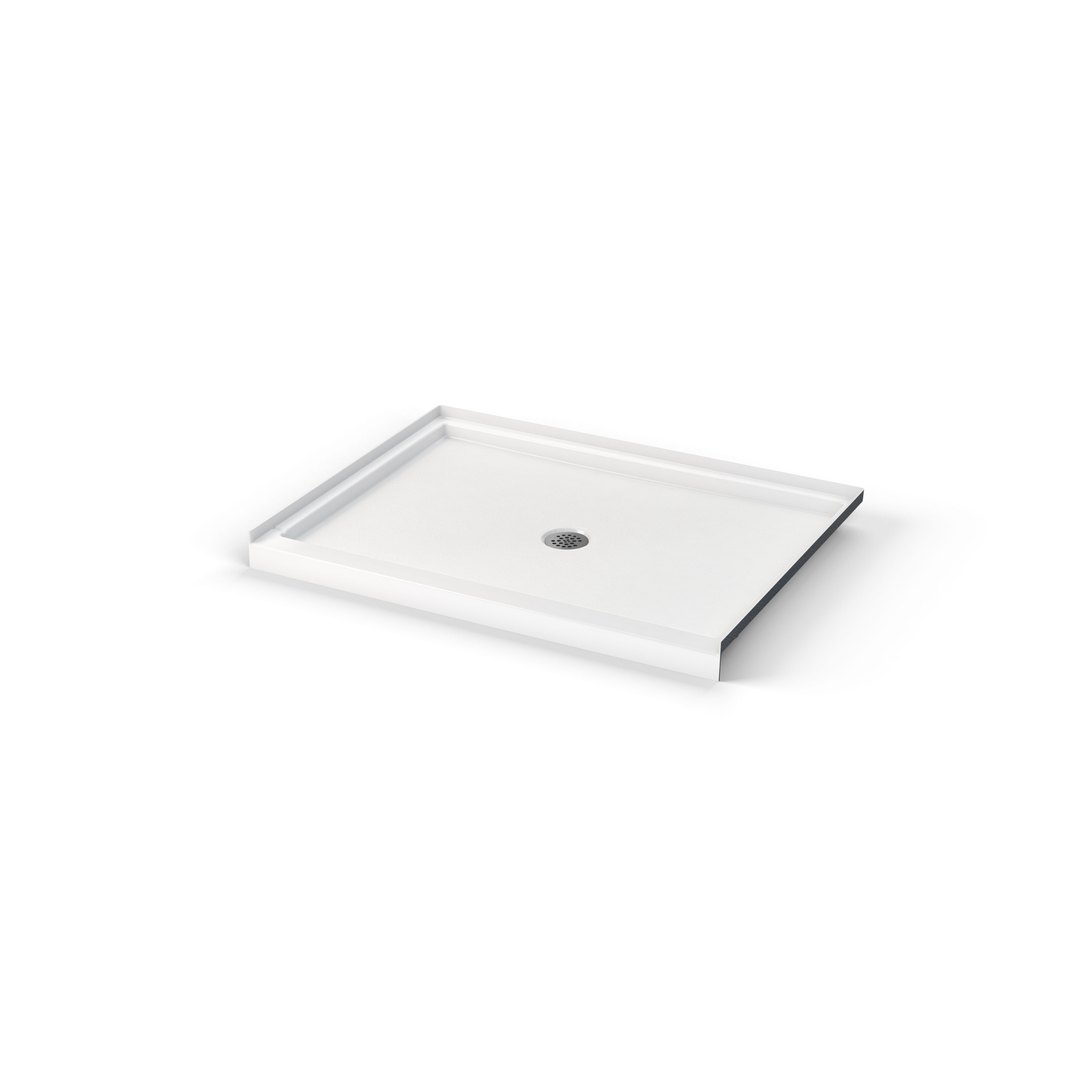 MAAX Highland 32-in W x 48-in L with Center Drain Single Threshold  Rectangle Shower Base (White) in the Shower Pans department at | Alle Schränke