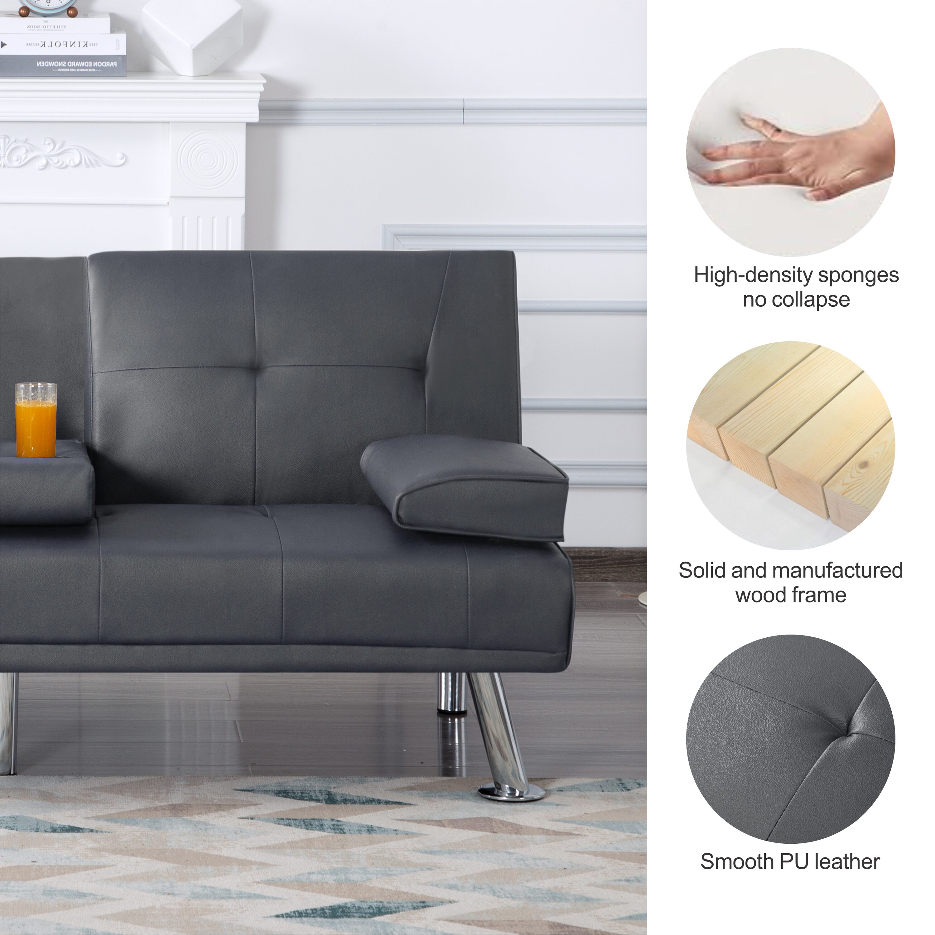 AHIOU HOME ATM-W223S00478 futons - View #13
