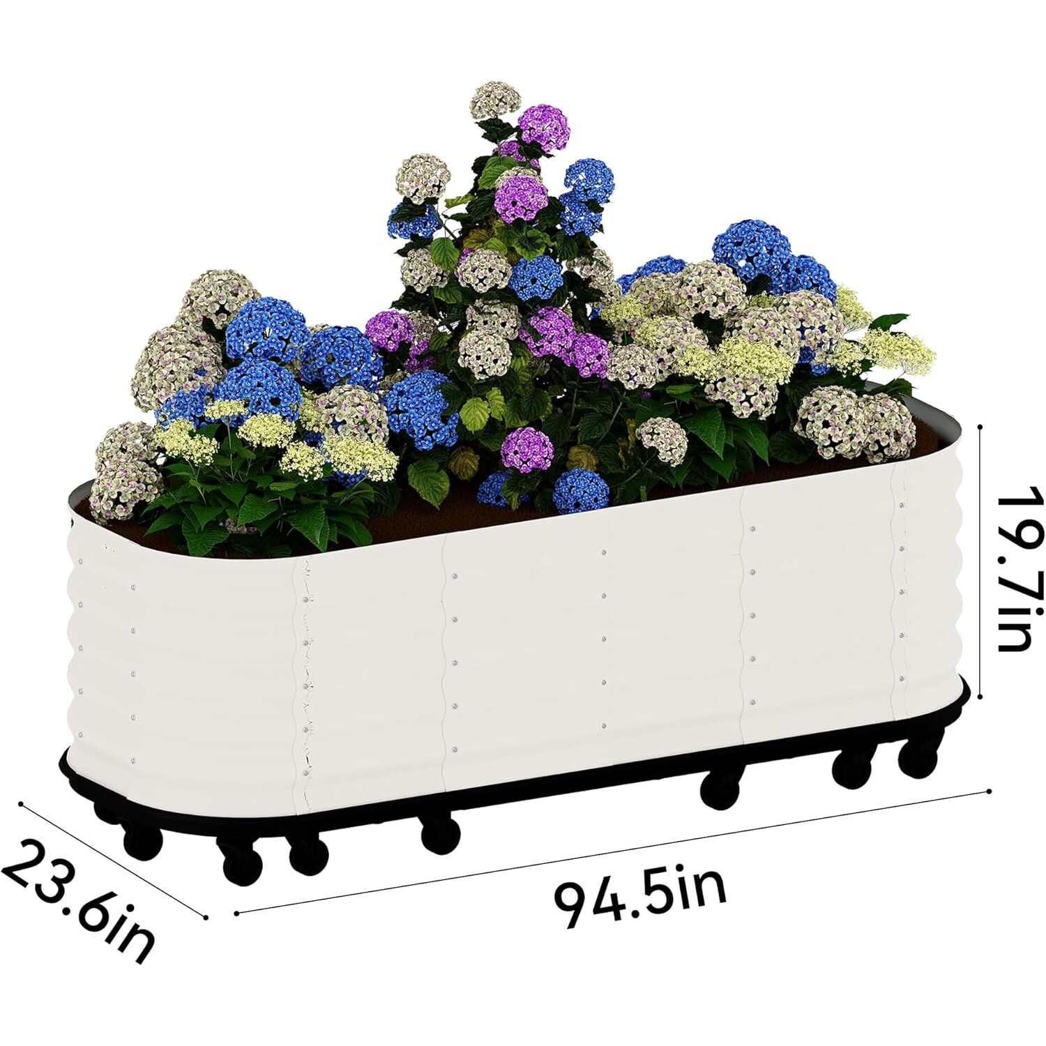 Der Rose LMXPHO-3496-09103BQ6 Raised-Garden-Beds - View #7