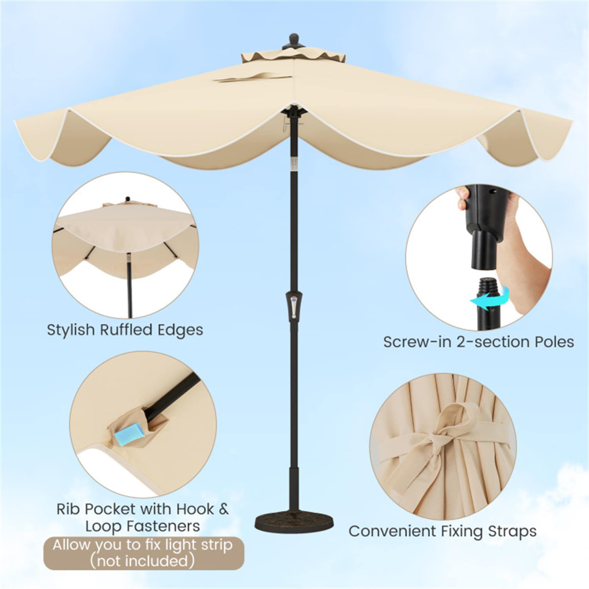 BABOOM BOM-21755-OR Umbrellas-2 - View #10