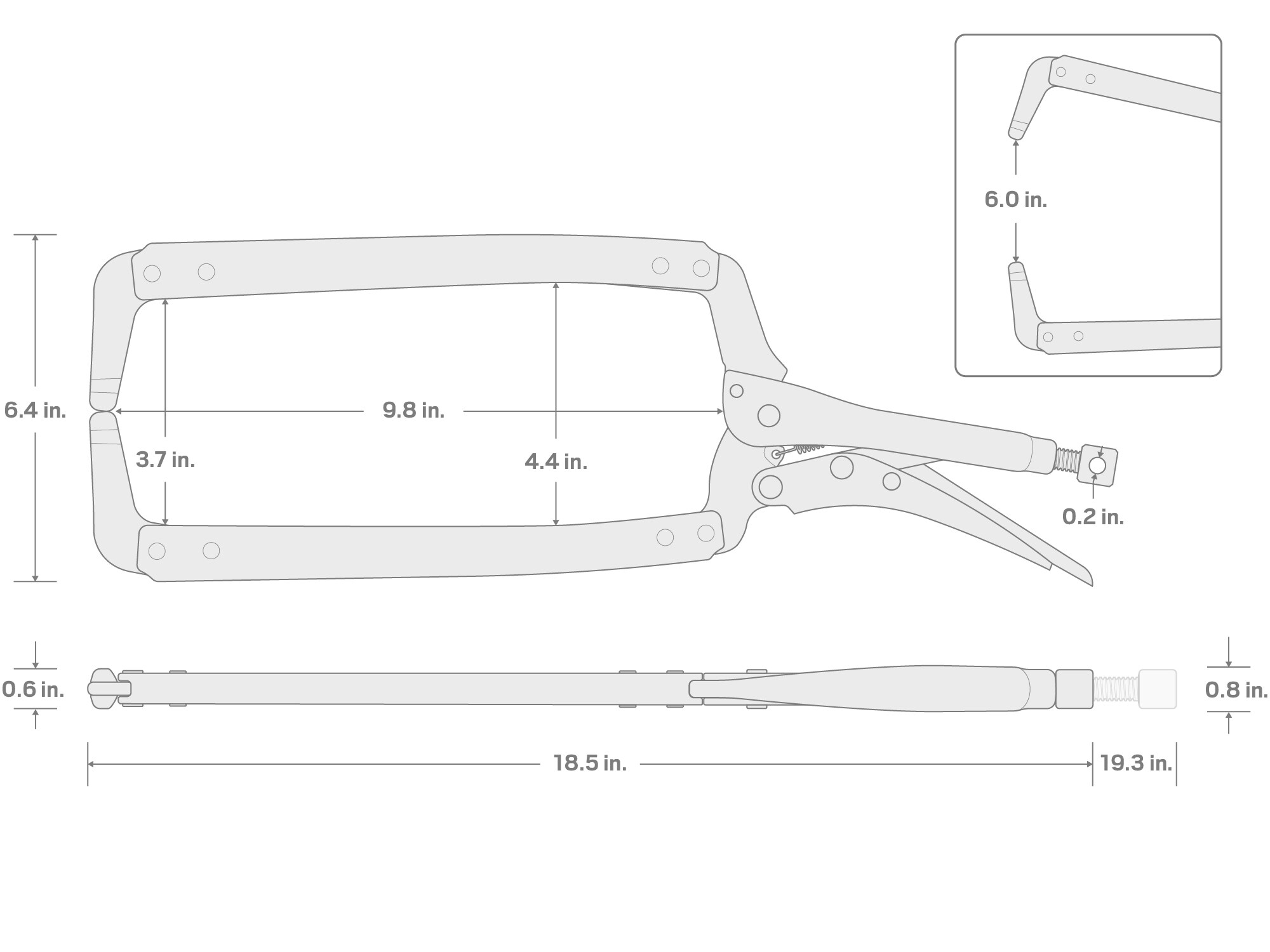 TEKTON CLC10018 pliers - View #7