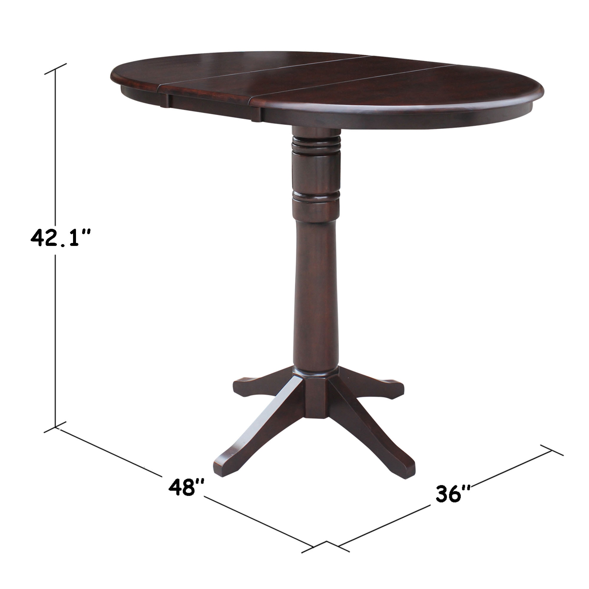International Concepts K15-36RXT-27B-6B-2 Dining-Tables - View #5