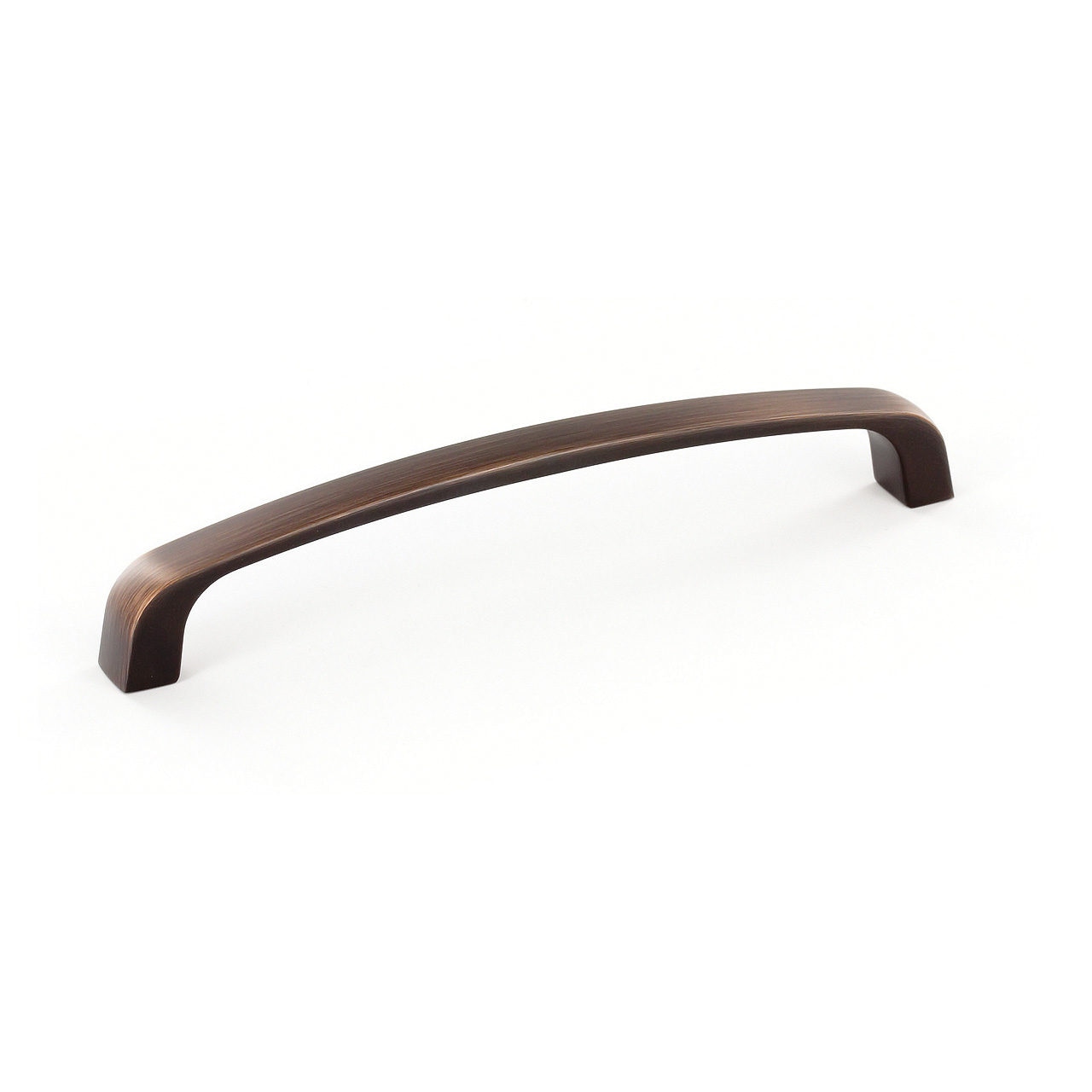 Richelieu BP820128BORB Woburn 5-1/16-in , 128mm Center to Center Brushed Oil-Rubbed Bronze Arch Handle