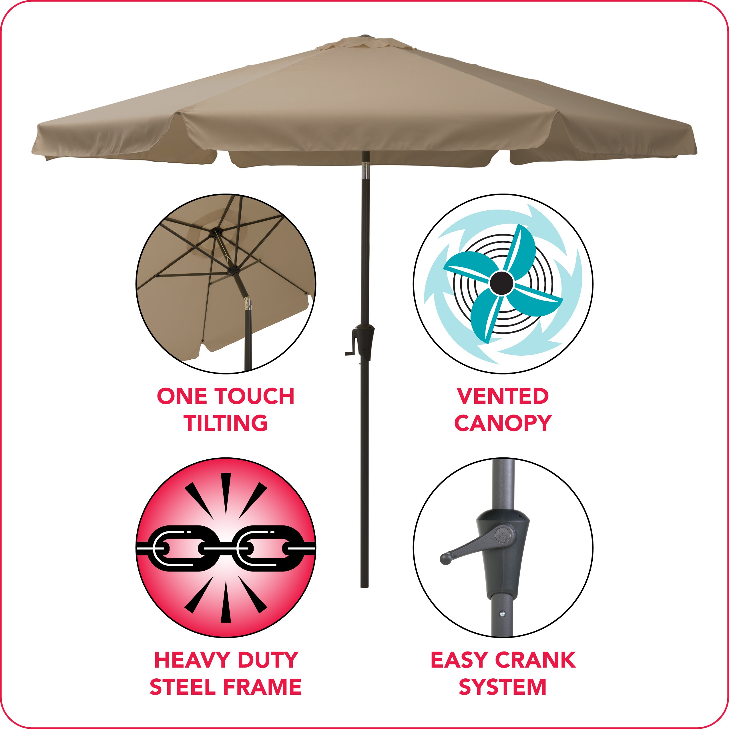 CorLiving PPU-220-Z1 Umbrellas-2 - View #12