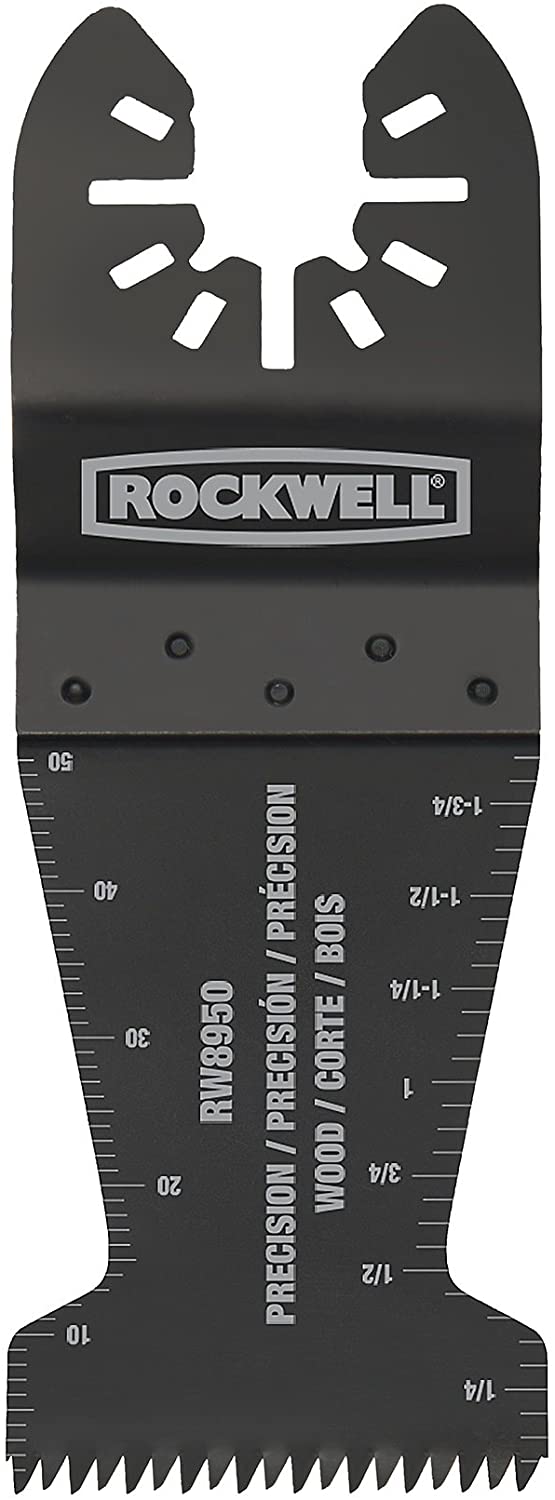 ROCKWELL Sonicrafter 3-Pack High Carbon Steel Oscillating Tool Blade in ...