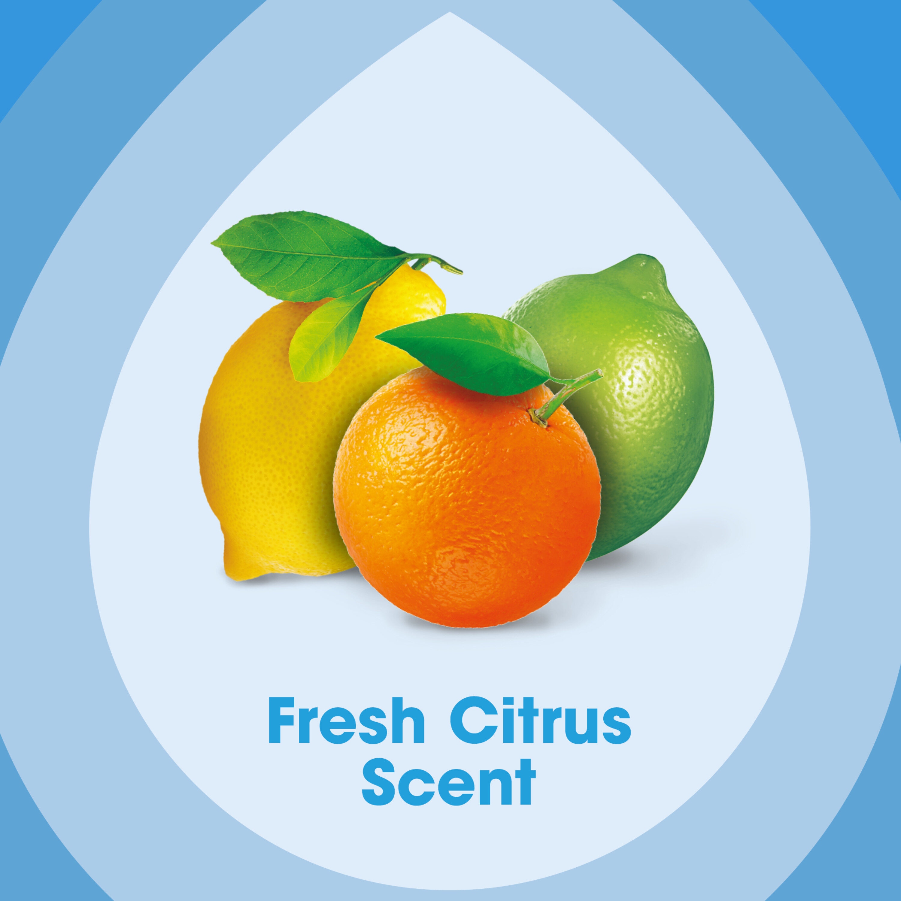 Pledge Multi-Surface Wipes Fresh Citrus - 25 ct pkg