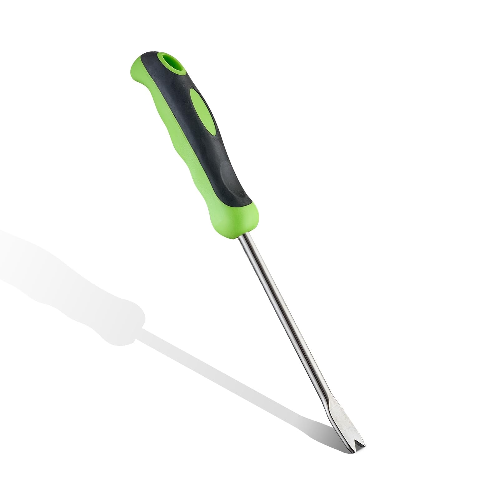 KHKFY  Weed Puller Tool Stand Up Dandelion Weeder with Long Handle Heavy Duty Stainless Steel Manual Weeder Remover for Lawn Garden and Yard