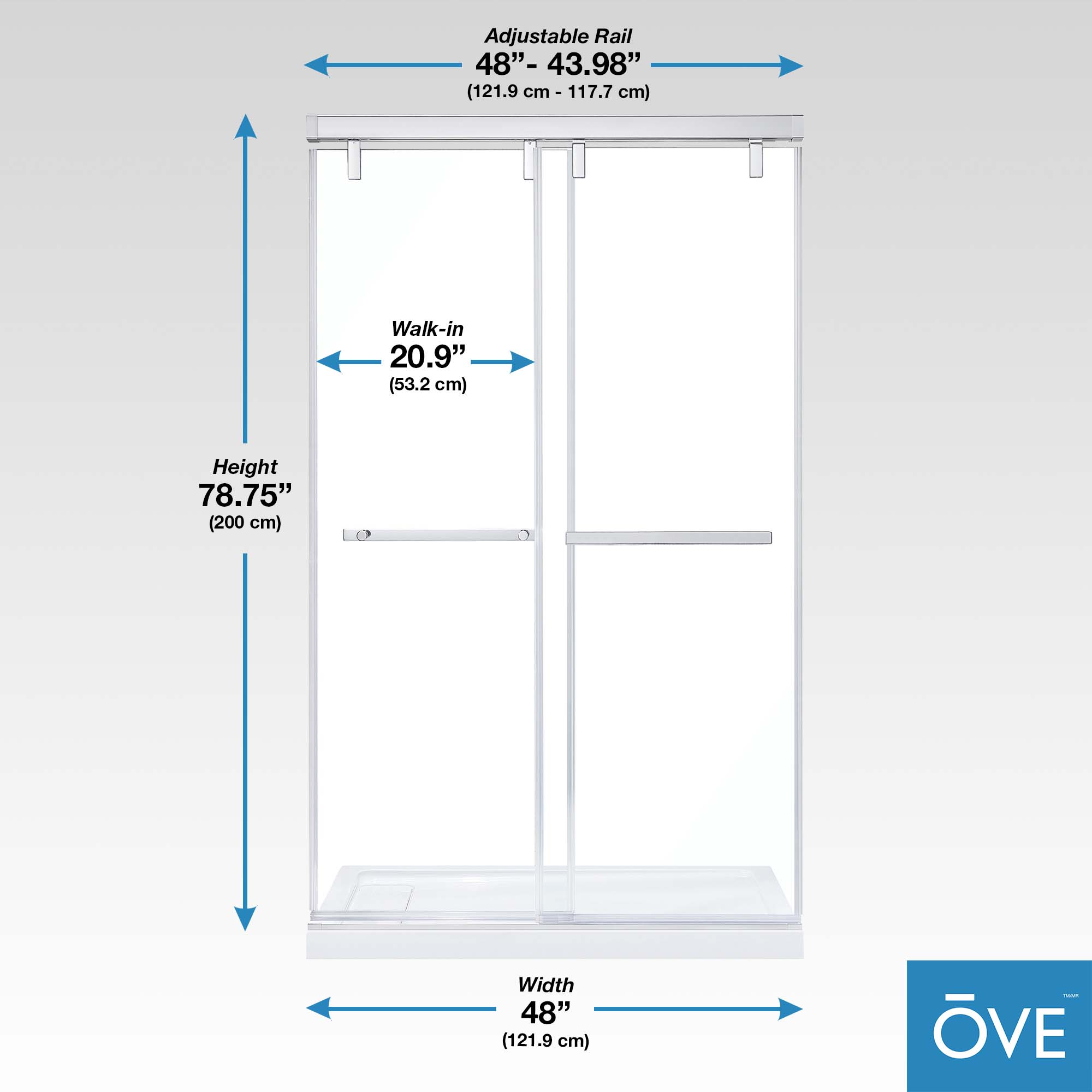 OVE Decors 15SGP-TOLE48-CHR Shower-Doors - View #15