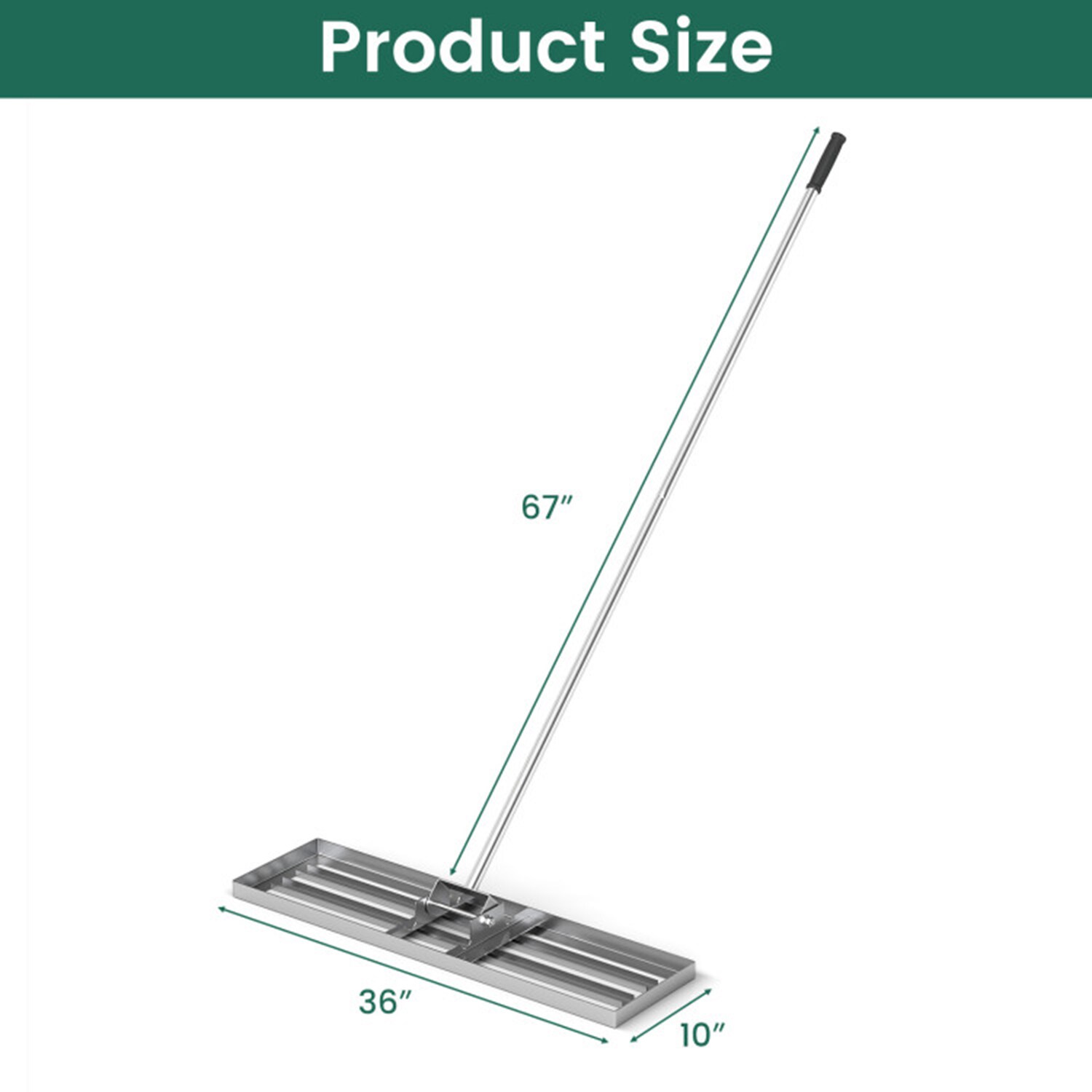 Mondawe MO-01HY045GTSL Lawn-Leaf-Rakes - View #8