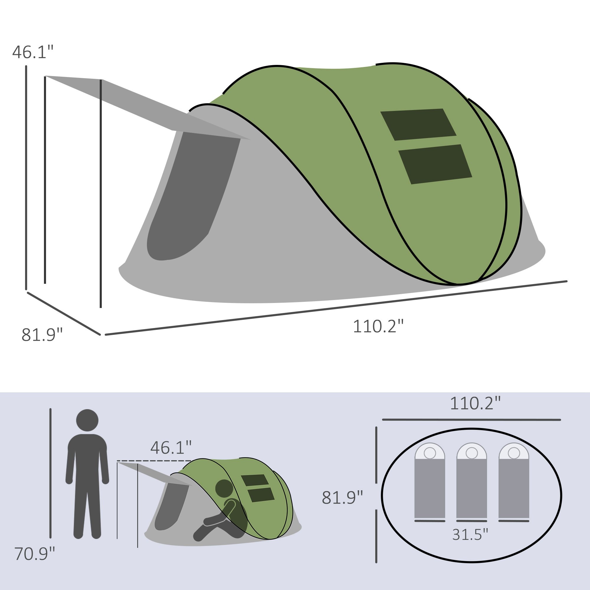 Damerin WP30 tents - View #3
