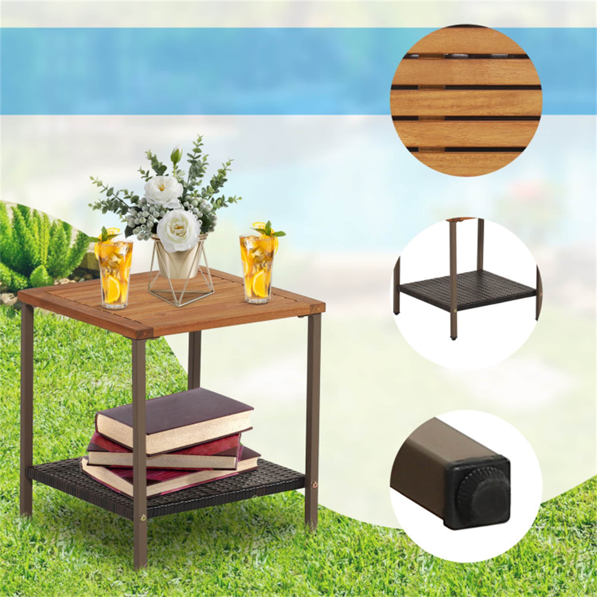 BABOOM BOM-10243BK-CO Patio-Conversation-Sets - View #5