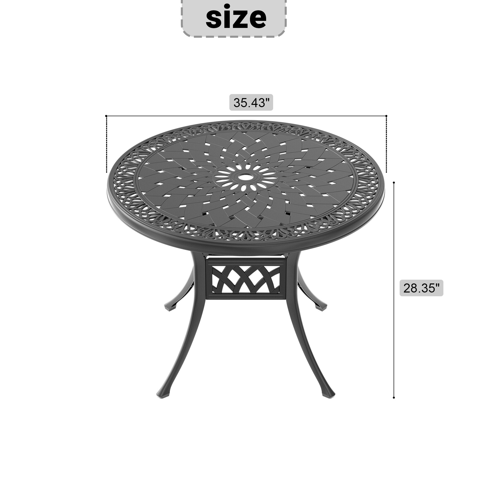 CESICIA W225-OPS-159 Patio-Tables - View #2