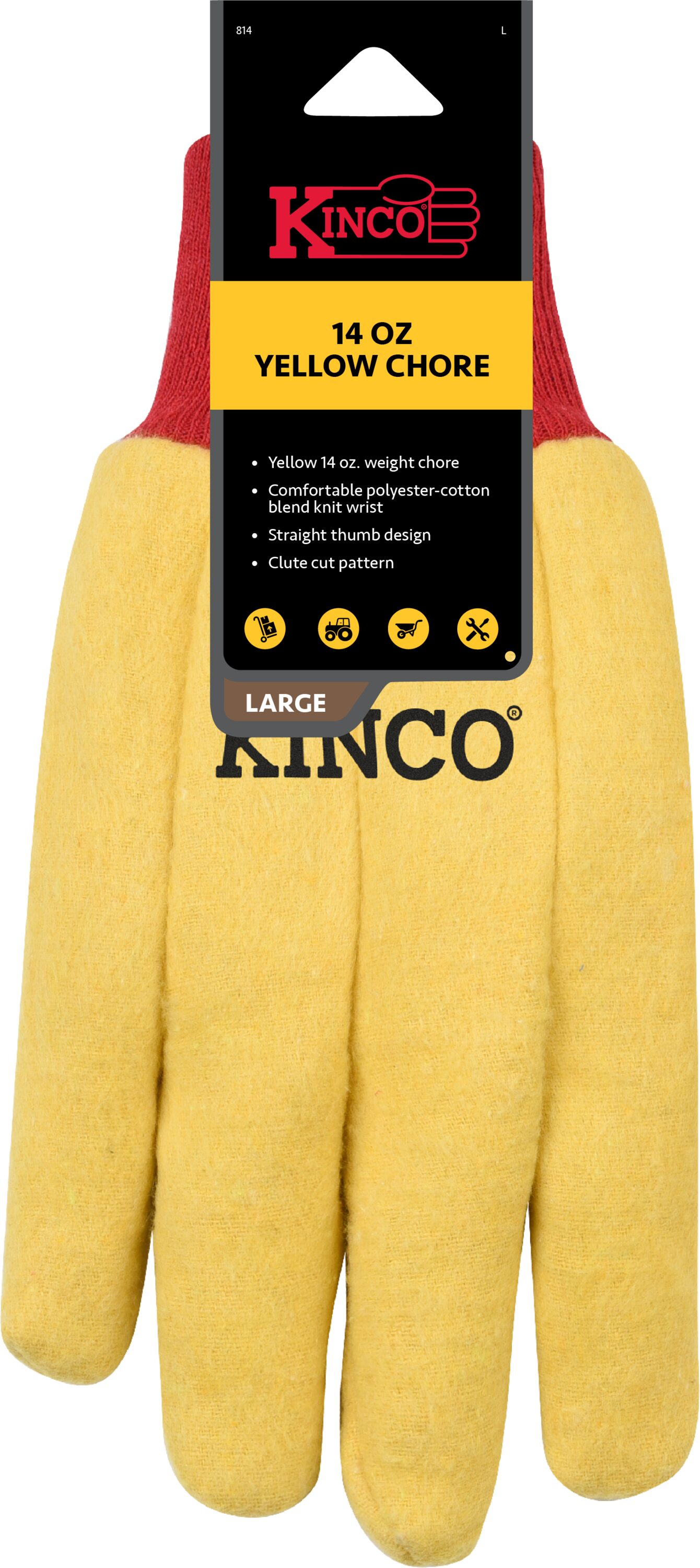 Kinco 814-L Work-Gloves - View #6